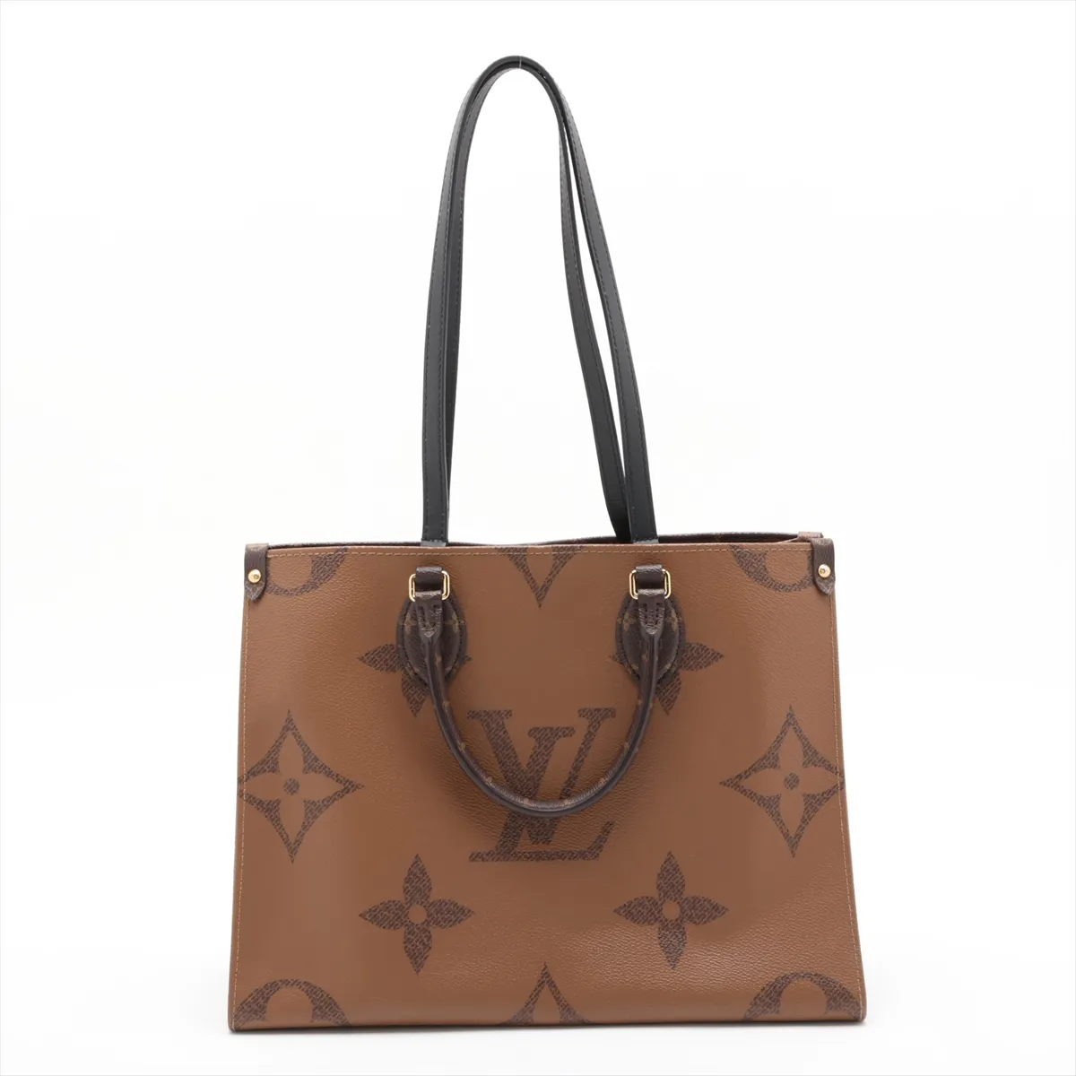 Giant Monogram Reverse OnTheGo MM M45321 Brown (RFID detected) — view 2