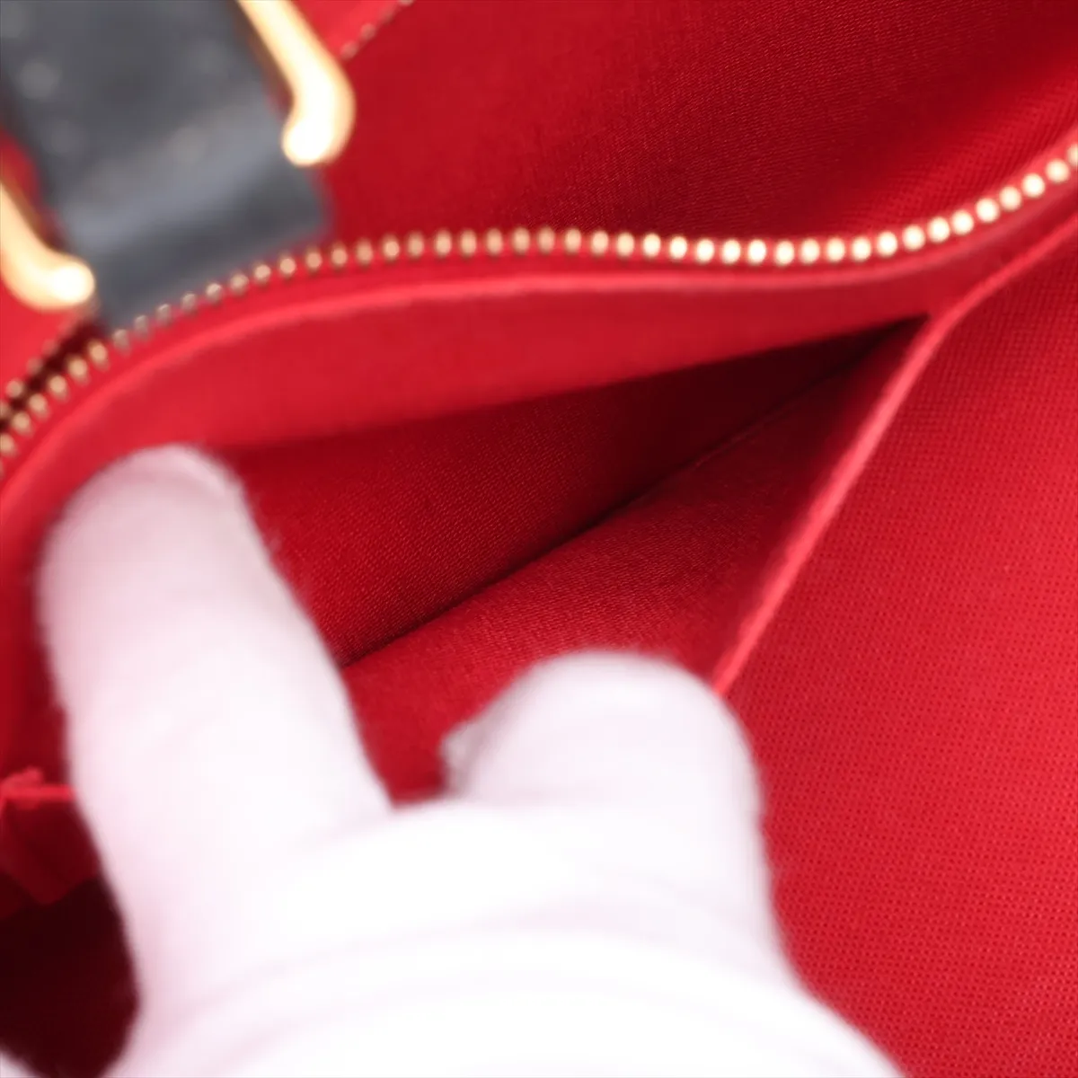 Giant Monogram Reverse OnTheGo MM M45321 Brown (RFID detected) — view 11