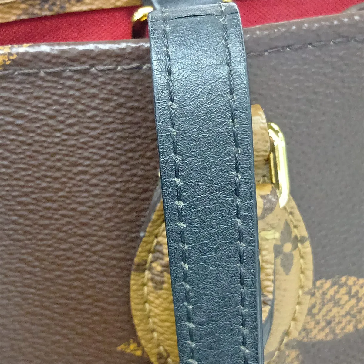 Giant Monogram Reverse OnTheGo MM M45321 Brown (RFID detected) — view 14