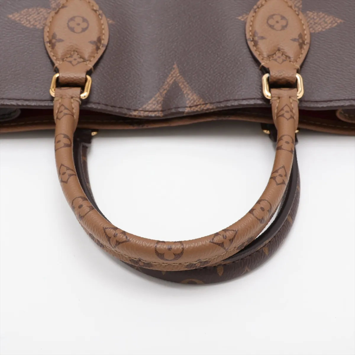 Giant Monogram Reverse OnTheGo MM M45321 Brown (RFID detected) — view 7