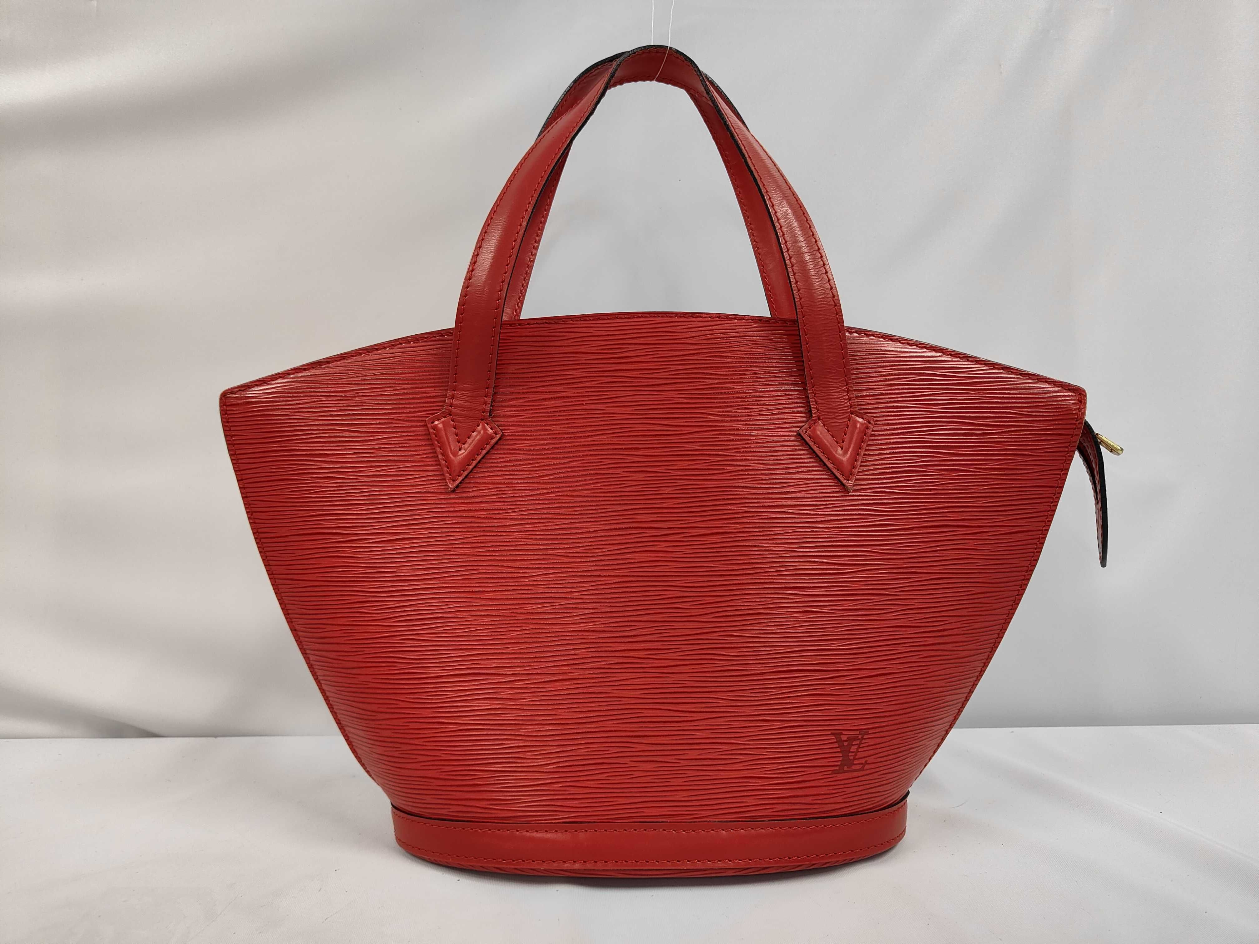 Epi Saint Jacques M52277 VI0933 Red Shoulder Bag