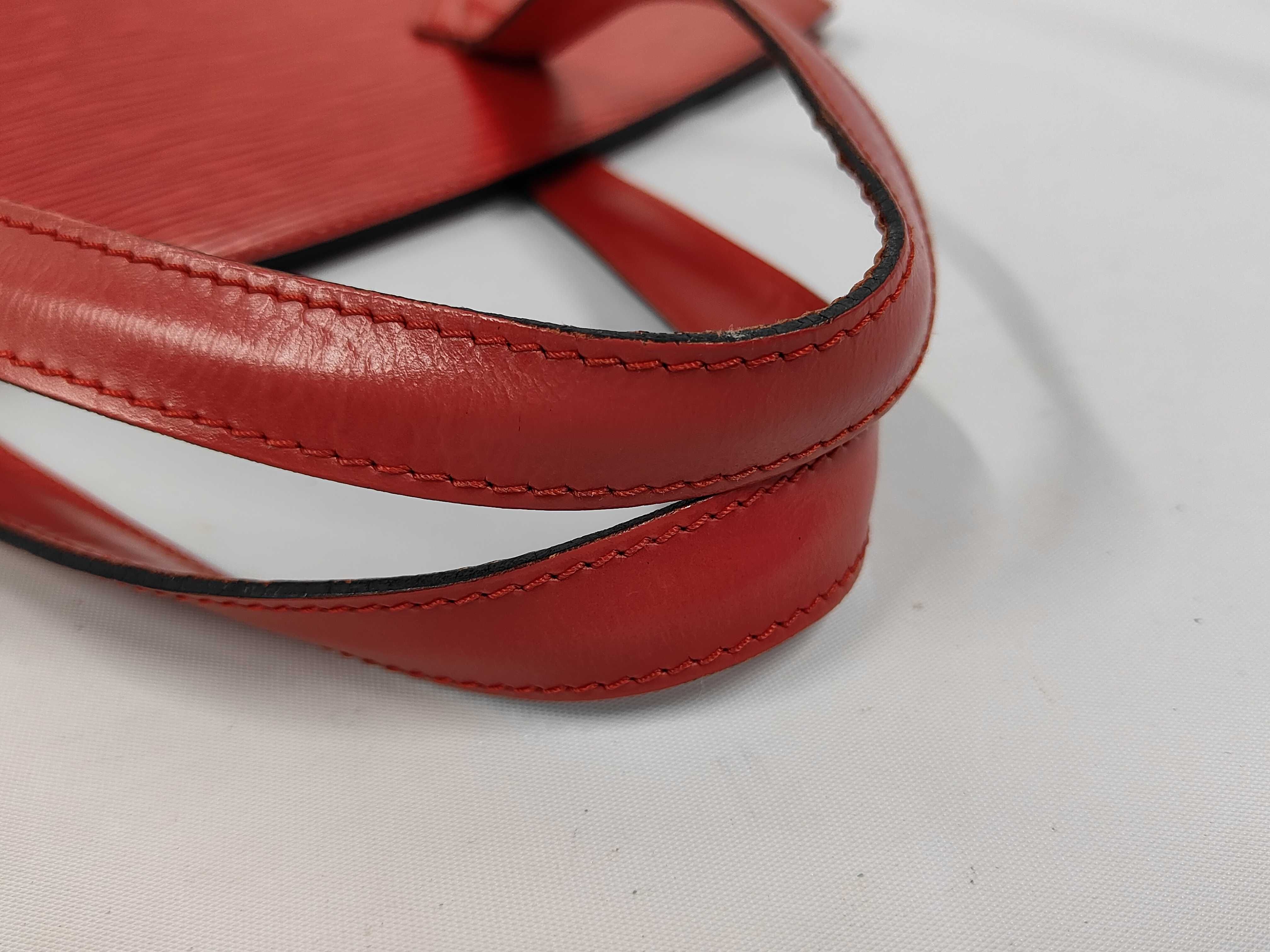 Epi Saint Jacques M52277 VI0933 Red Shoulder Bag — view 5