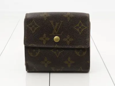 Monogram Portemonnaie Billet Carte Credit Folding Wallet