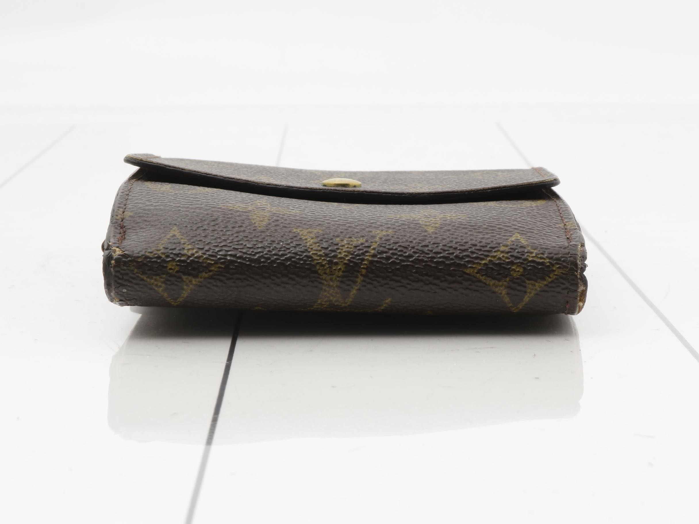 Monogram Portemonnaie Billet Carte Credit Folding Wallet — view 3