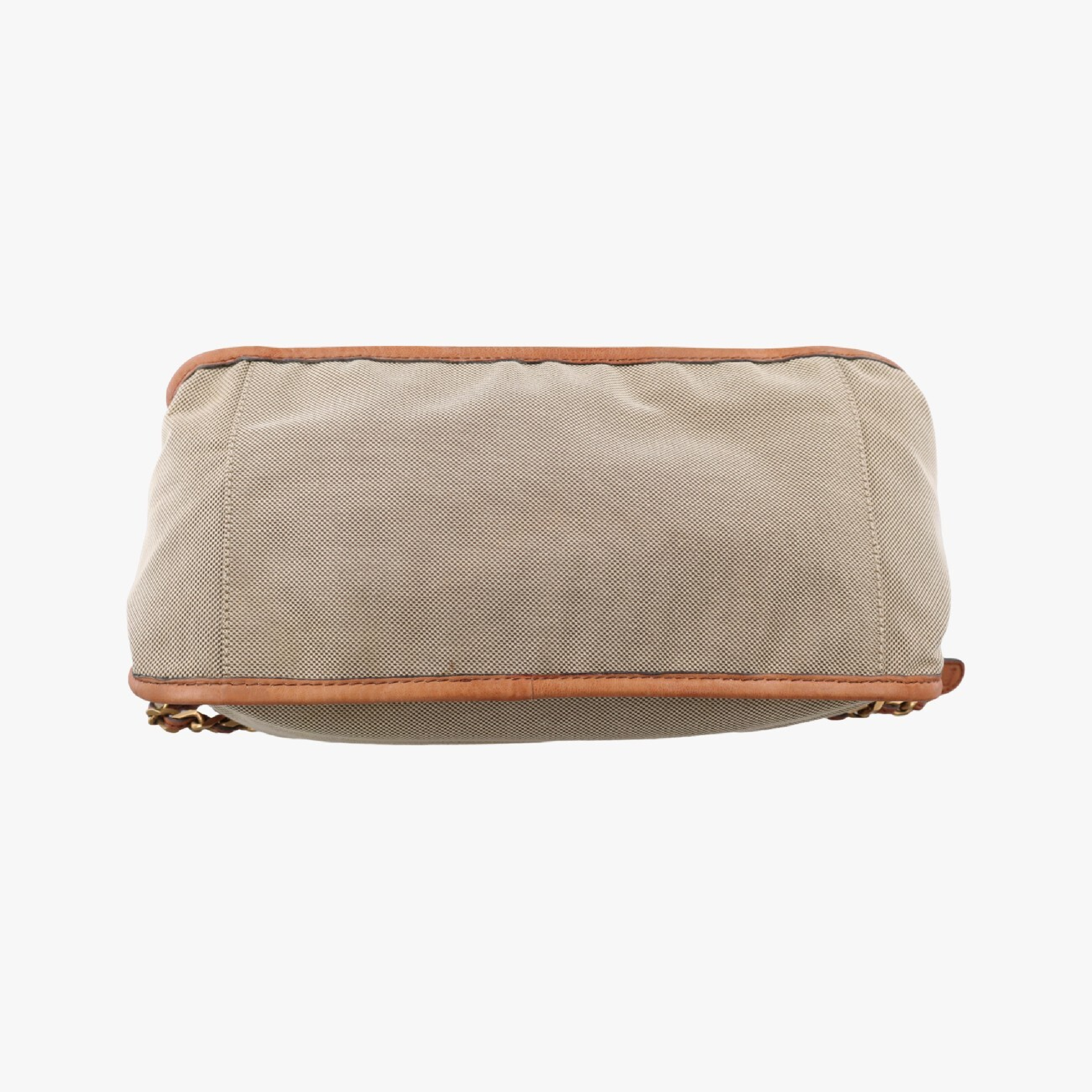 Harley Beige x Brown Canvas x Leather Handbag 01 10 51 6008 — view 3