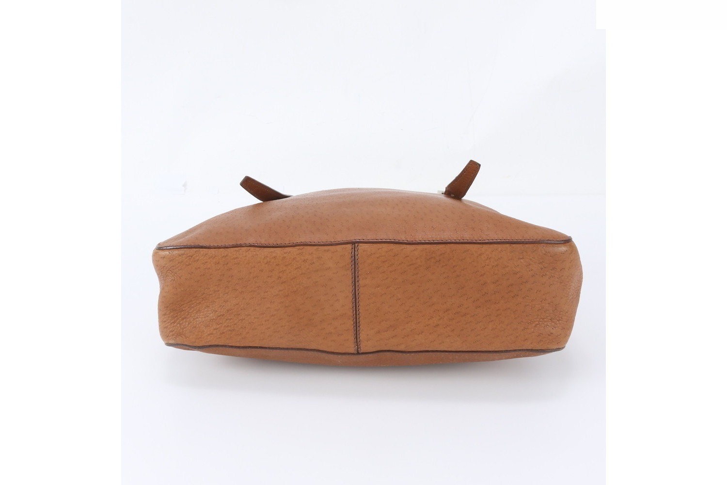 Leather tote bag, shoulder bag, handbag, genuine leather, brown — view 5