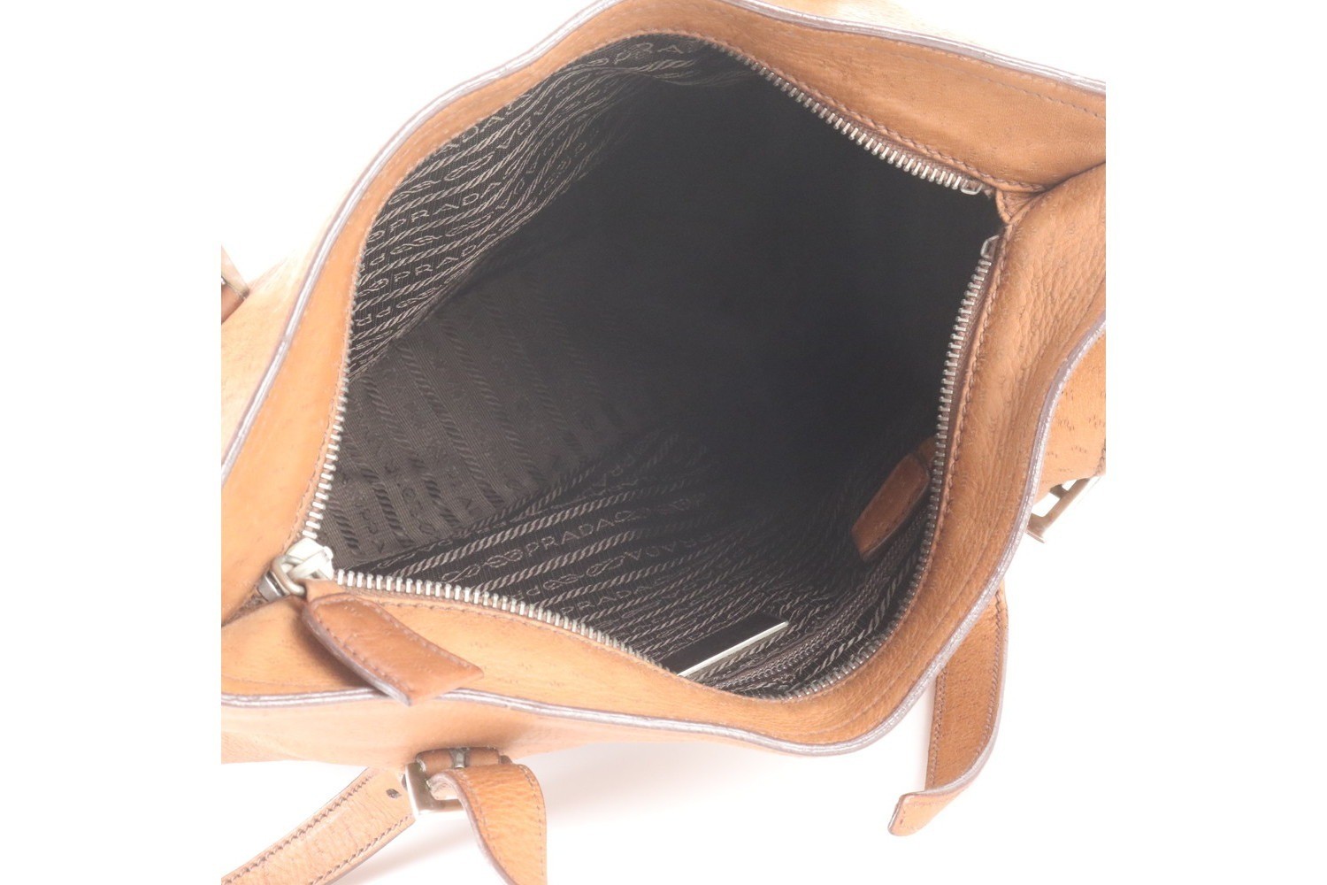 Leather tote bag, shoulder bag, handbag, genuine leather, brown — view 7