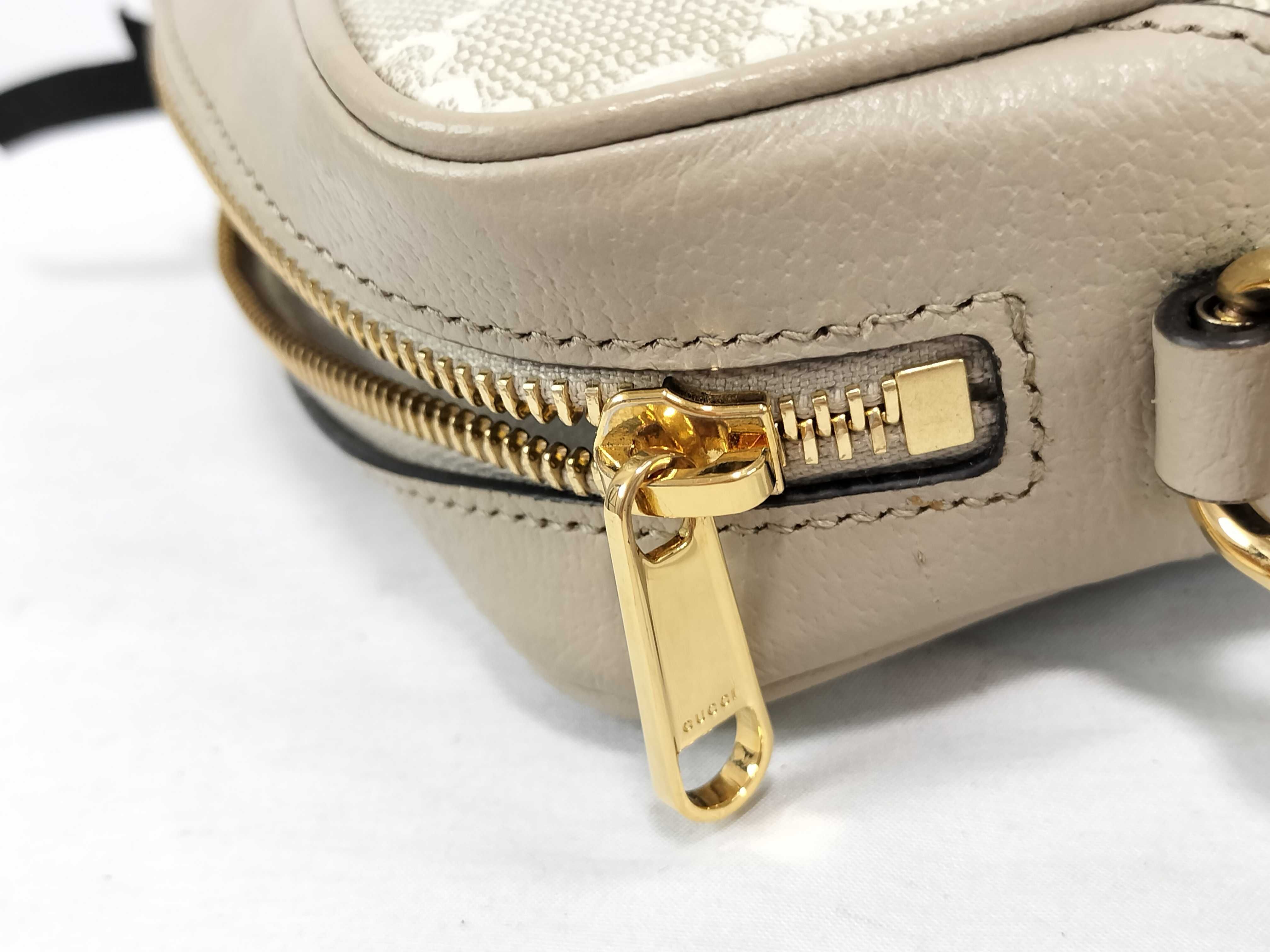 GG Supreme Ophidia PVC x Leather Shoulder Bag, Beige, 816359 (Shoulder Bag) — view 14