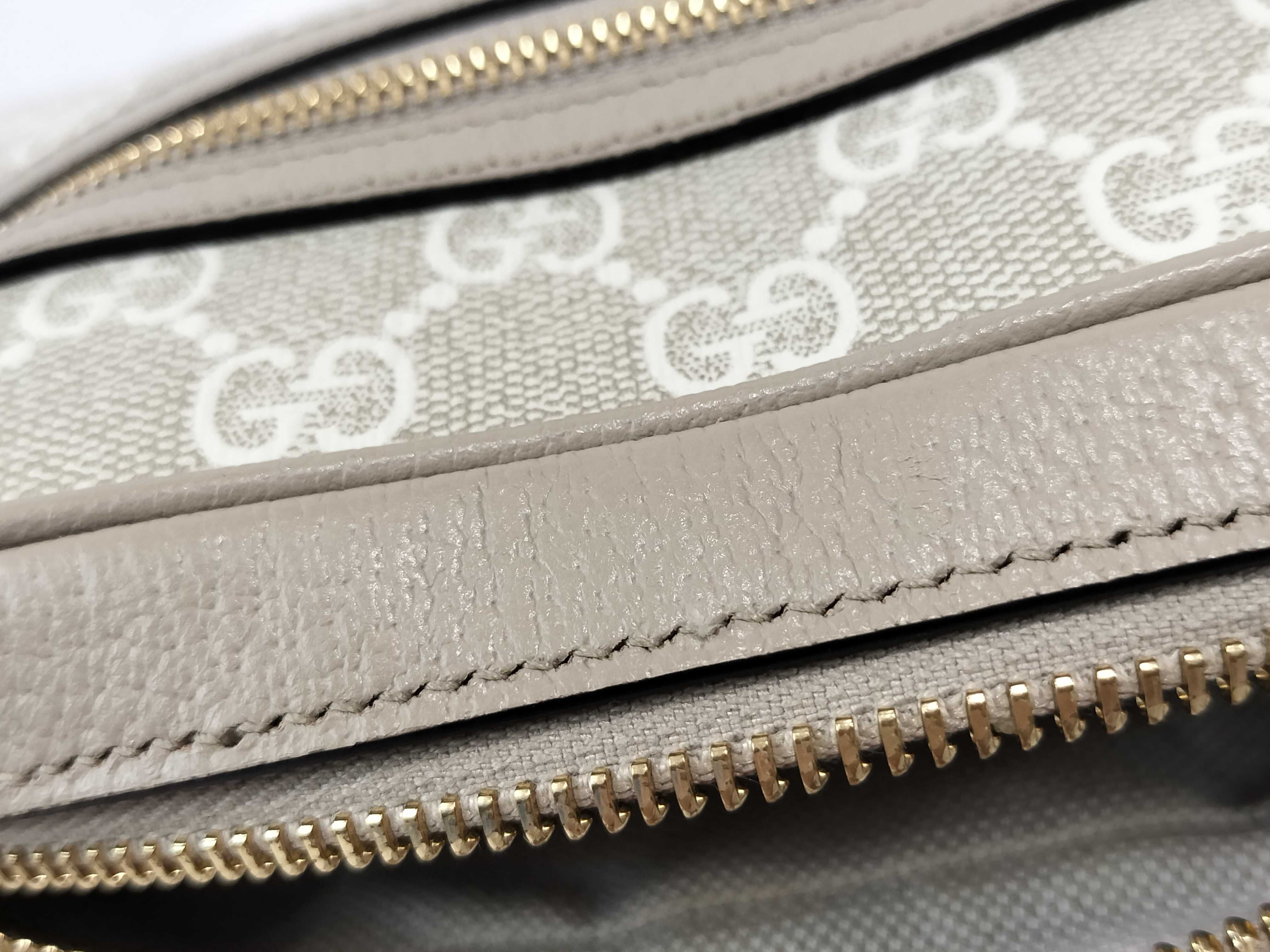 GG Supreme Ophidia PVC x Leather Shoulder Bag, Beige, 816359 (Shoulder Bag) — view 15