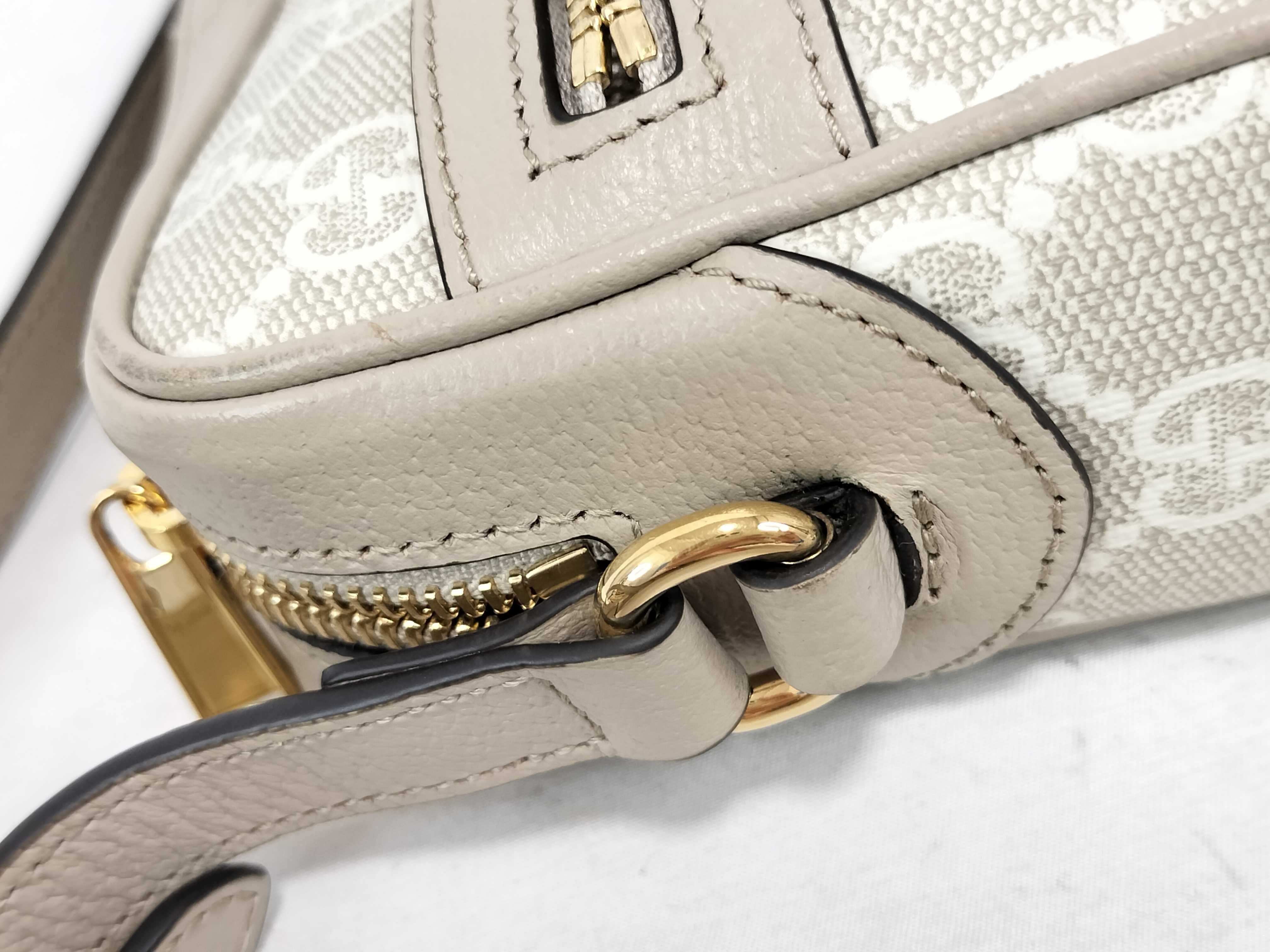 GG Supreme Ophidia PVC x Leather Shoulder Bag, Beige, 816359 (Shoulder Bag) — view 5