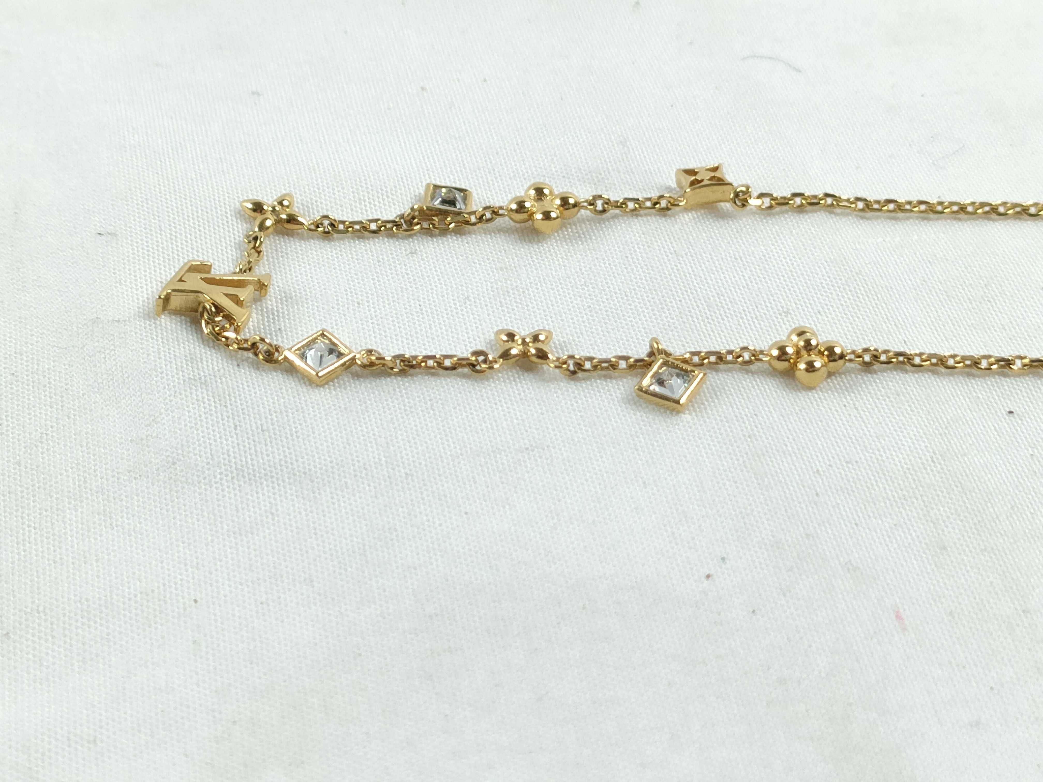 LV M01322 Necklace, Gold Tone — view 3