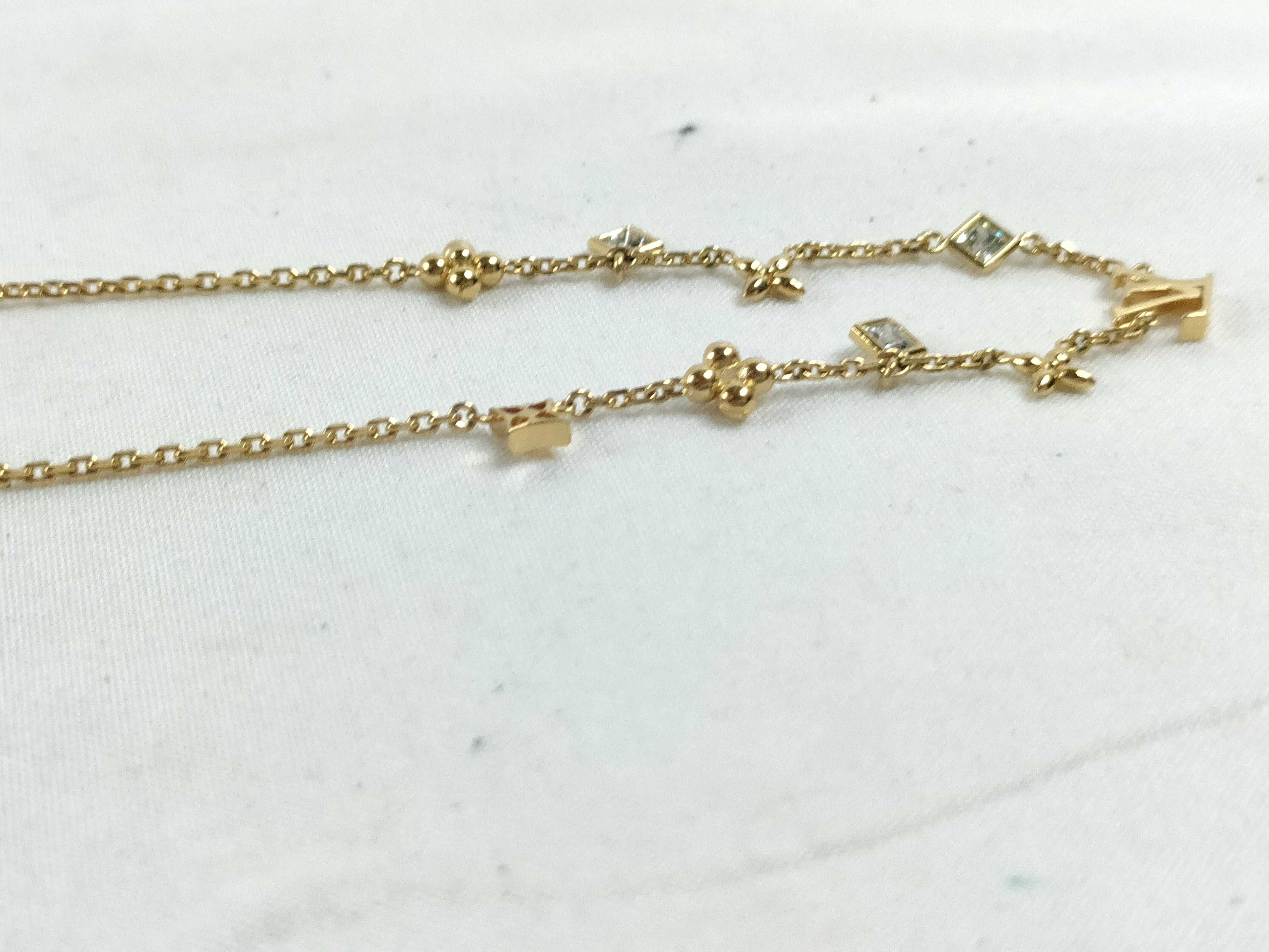 LV M01322 Necklace, Gold Tone — view 4