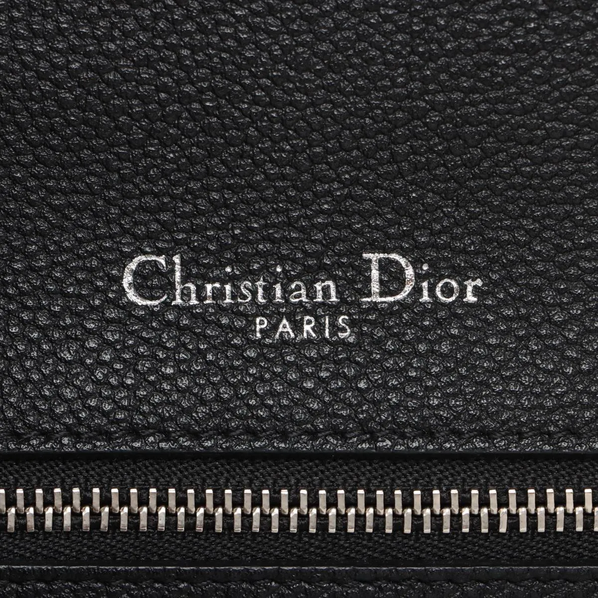 Diorama Leather Chain Shoulder Bag Black — view 10