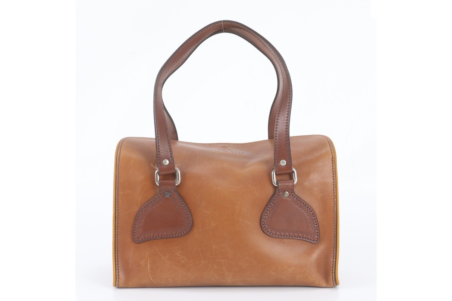 Includes guarantee card BR3017 Leather Tote Bag — view 2