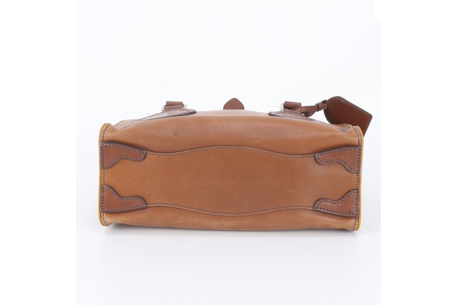 Includes guarantee card BR3017 Leather Tote Bag — view 5