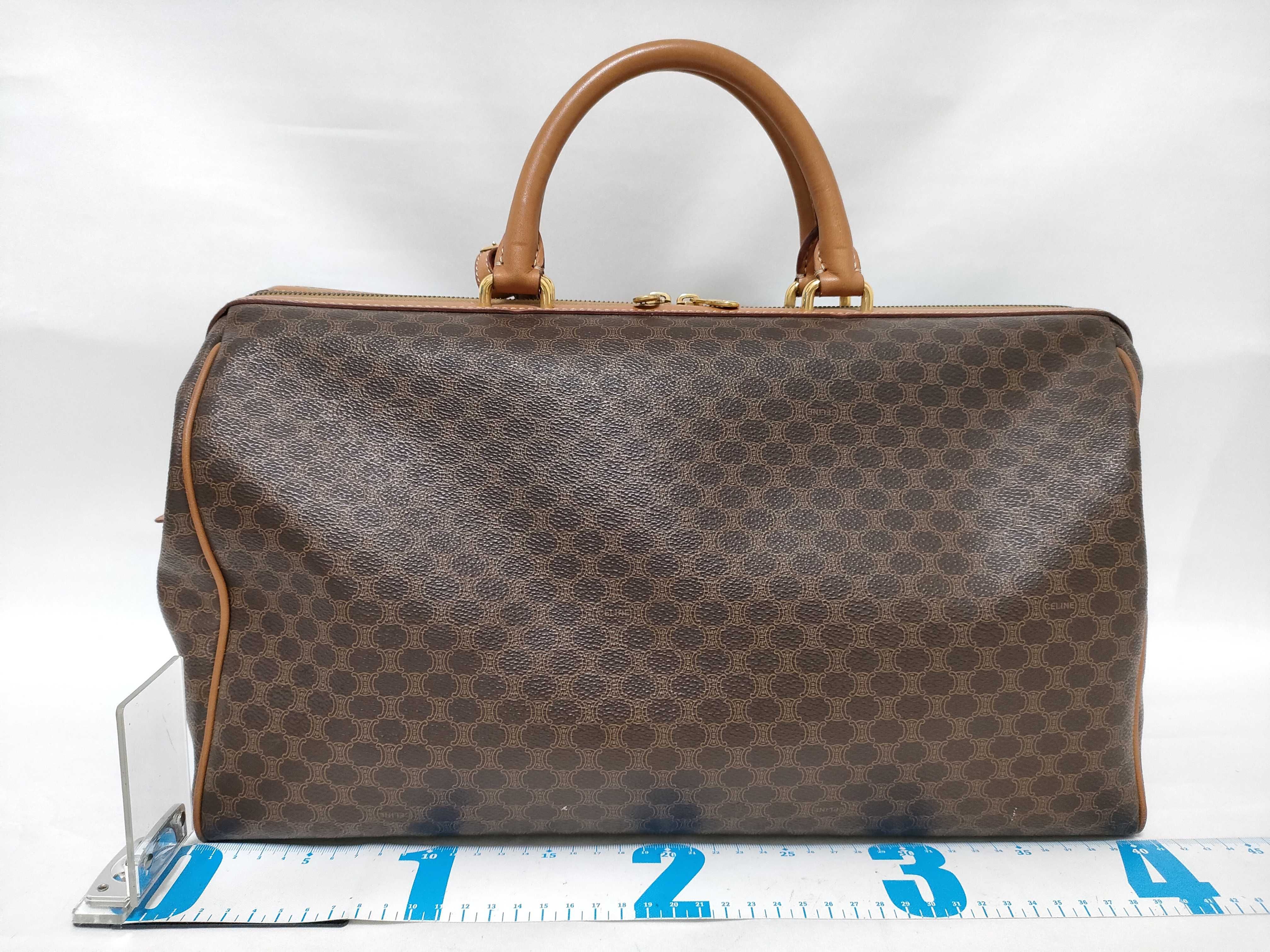 Macadam Pattern 2-Way Boston Bag — view 2