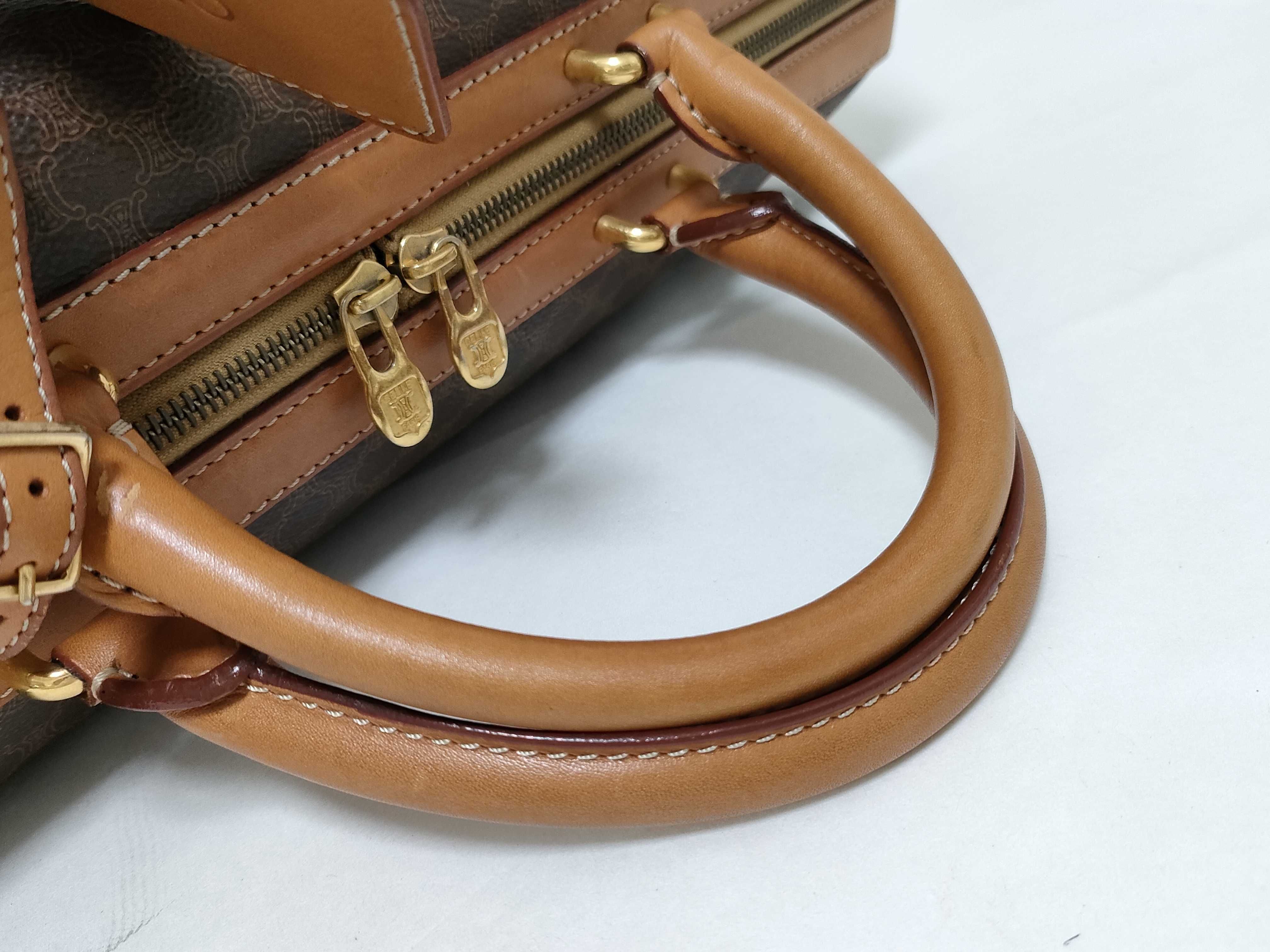 Macadam Pattern 2-Way Boston Bag — view 3