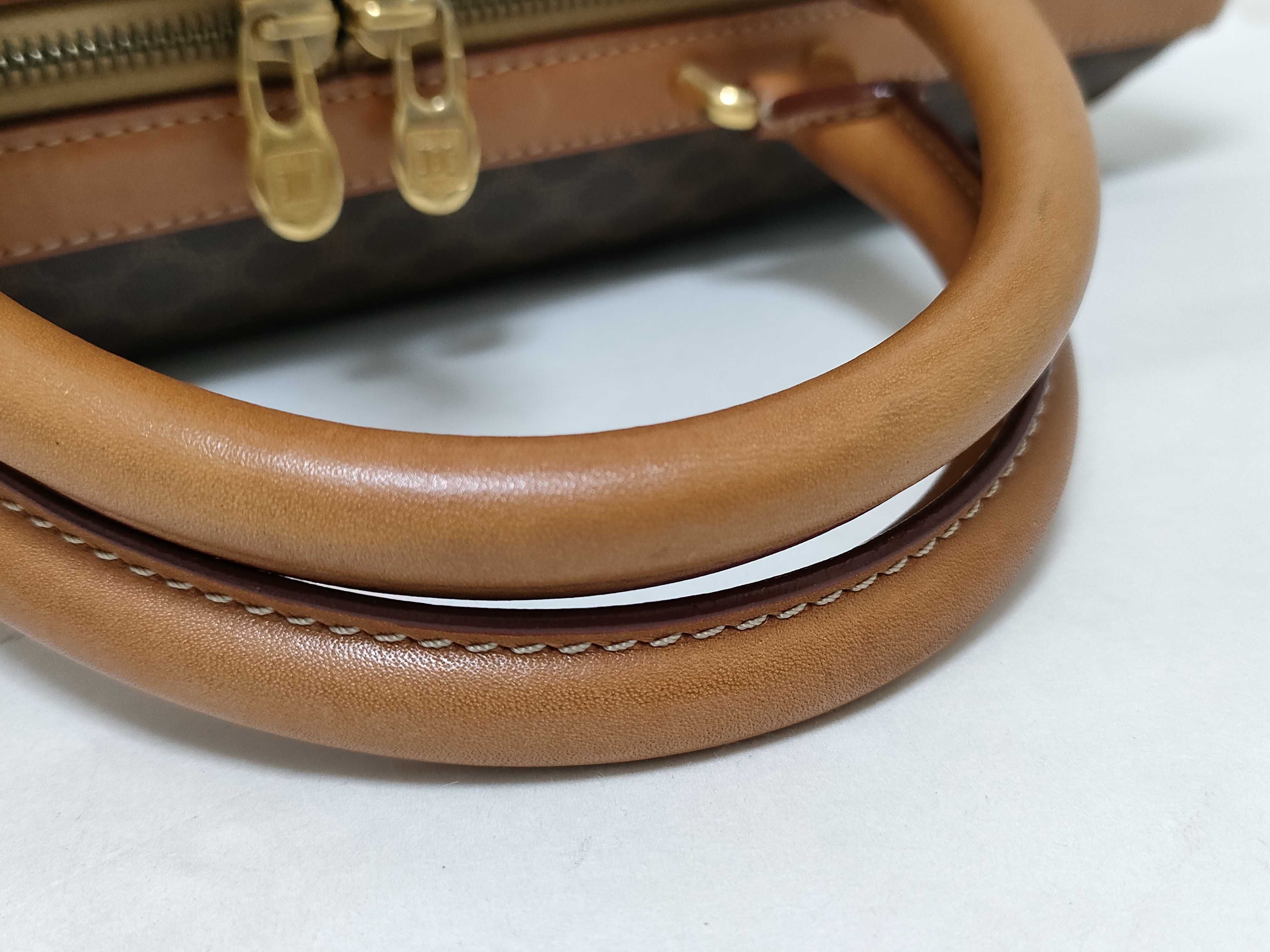 Macadam Pattern 2-Way Boston Bag — view 4