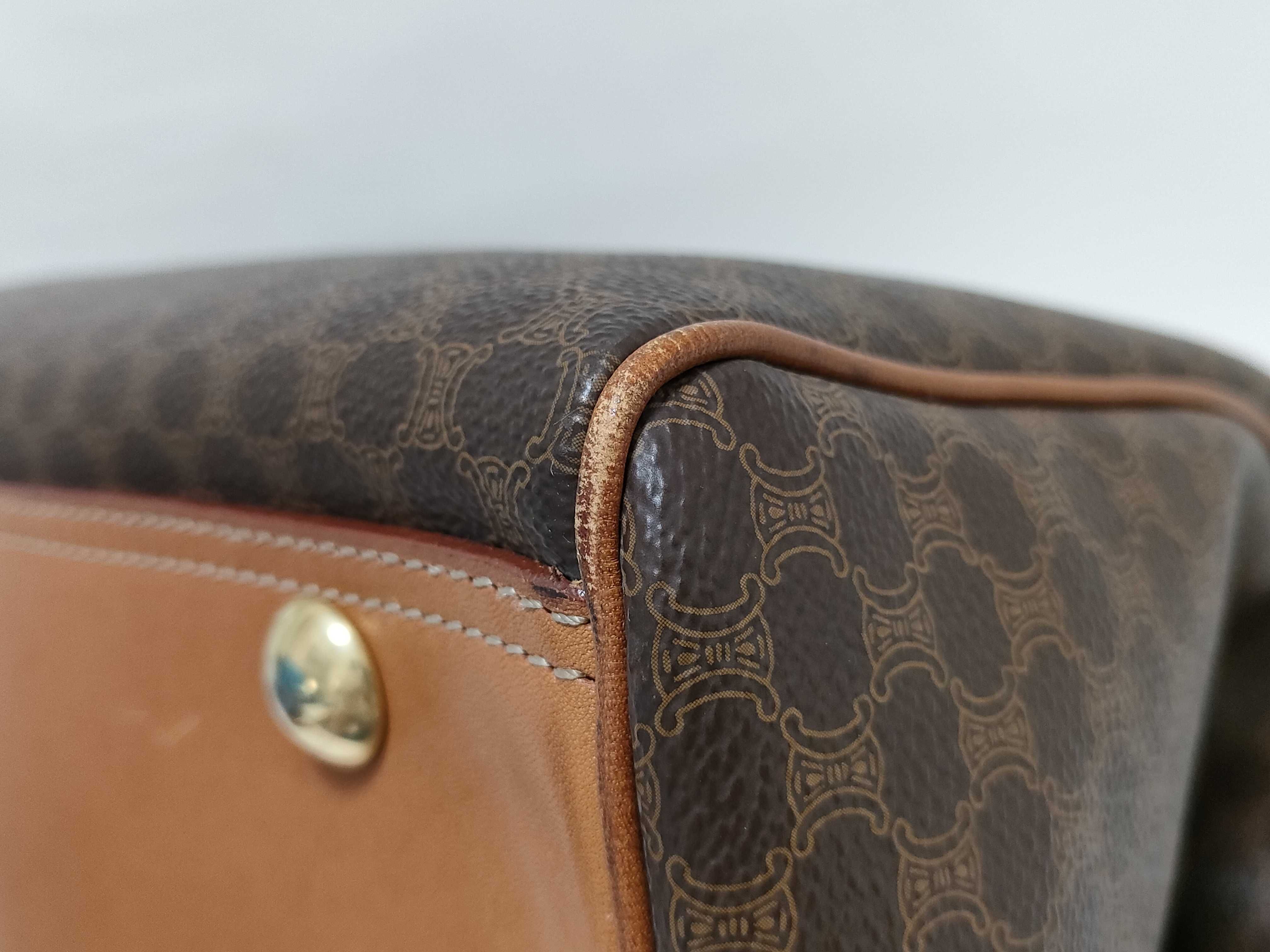 Macadam Pattern 2-Way Boston Bag — view 6