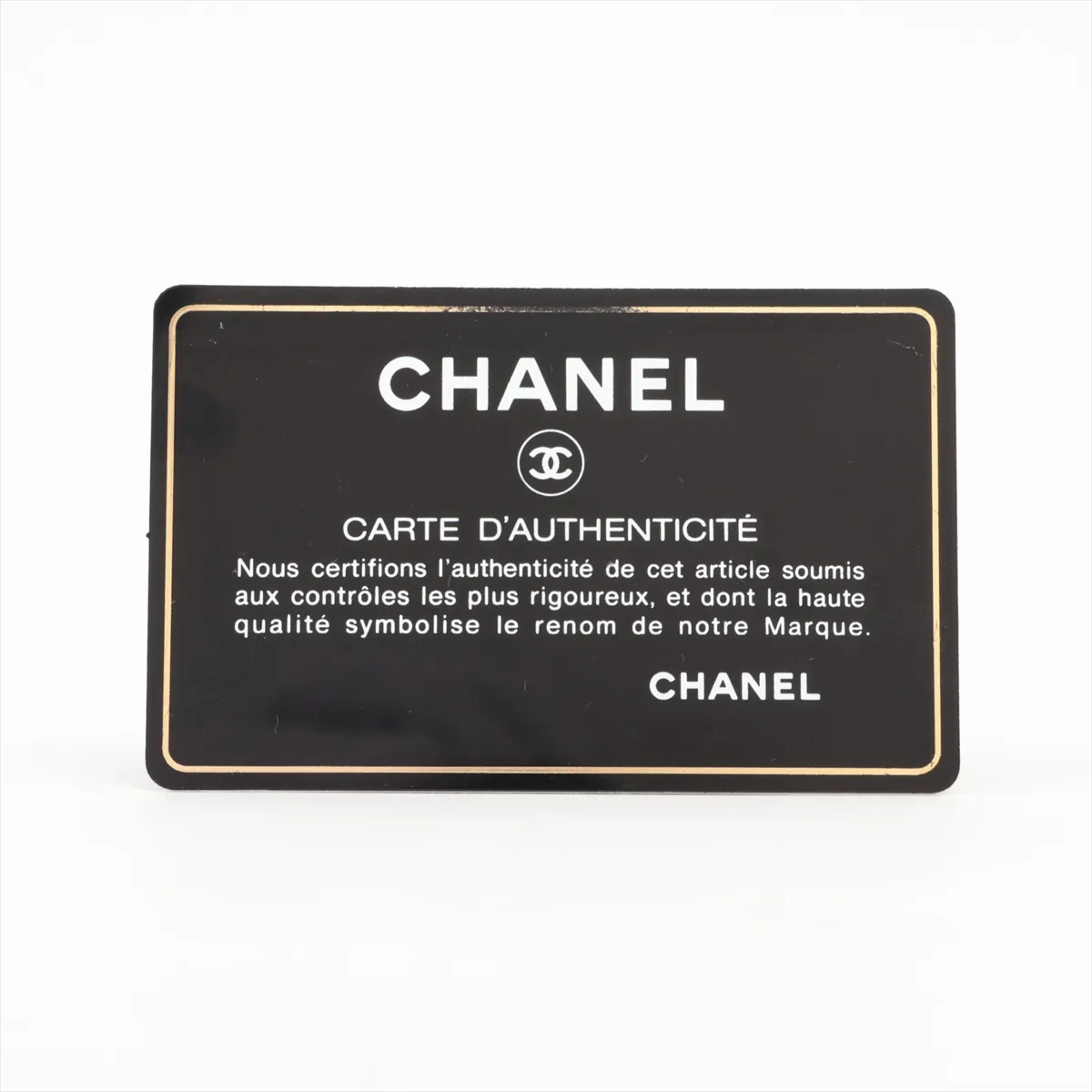 Matelassé Lambskin Card Case, Black with Silver Hardware, 16150157 — view 8