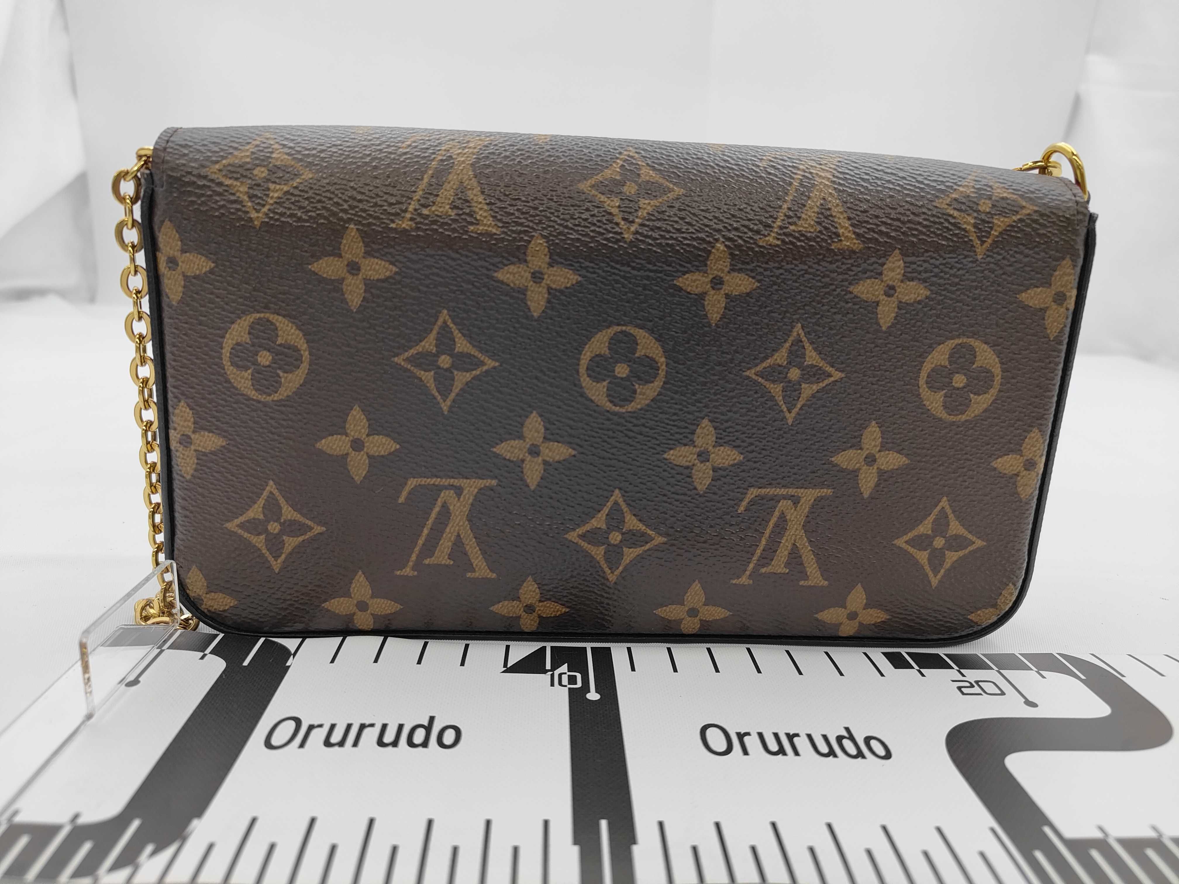 Monogram Pochette Felicie Chain Shoulder Bag — view 2