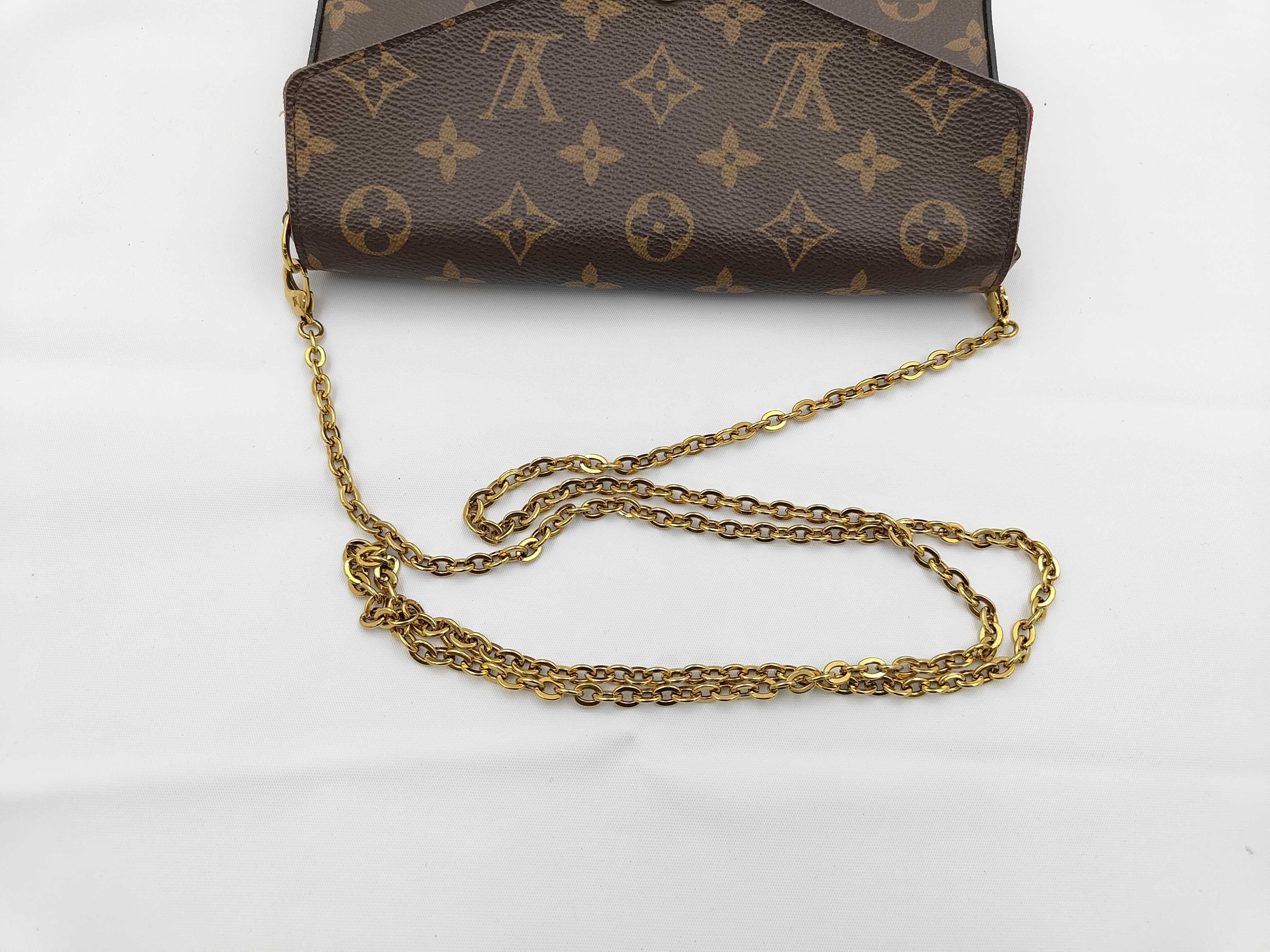 Monogram Pochette Felicie Chain Shoulder Bag — view 3