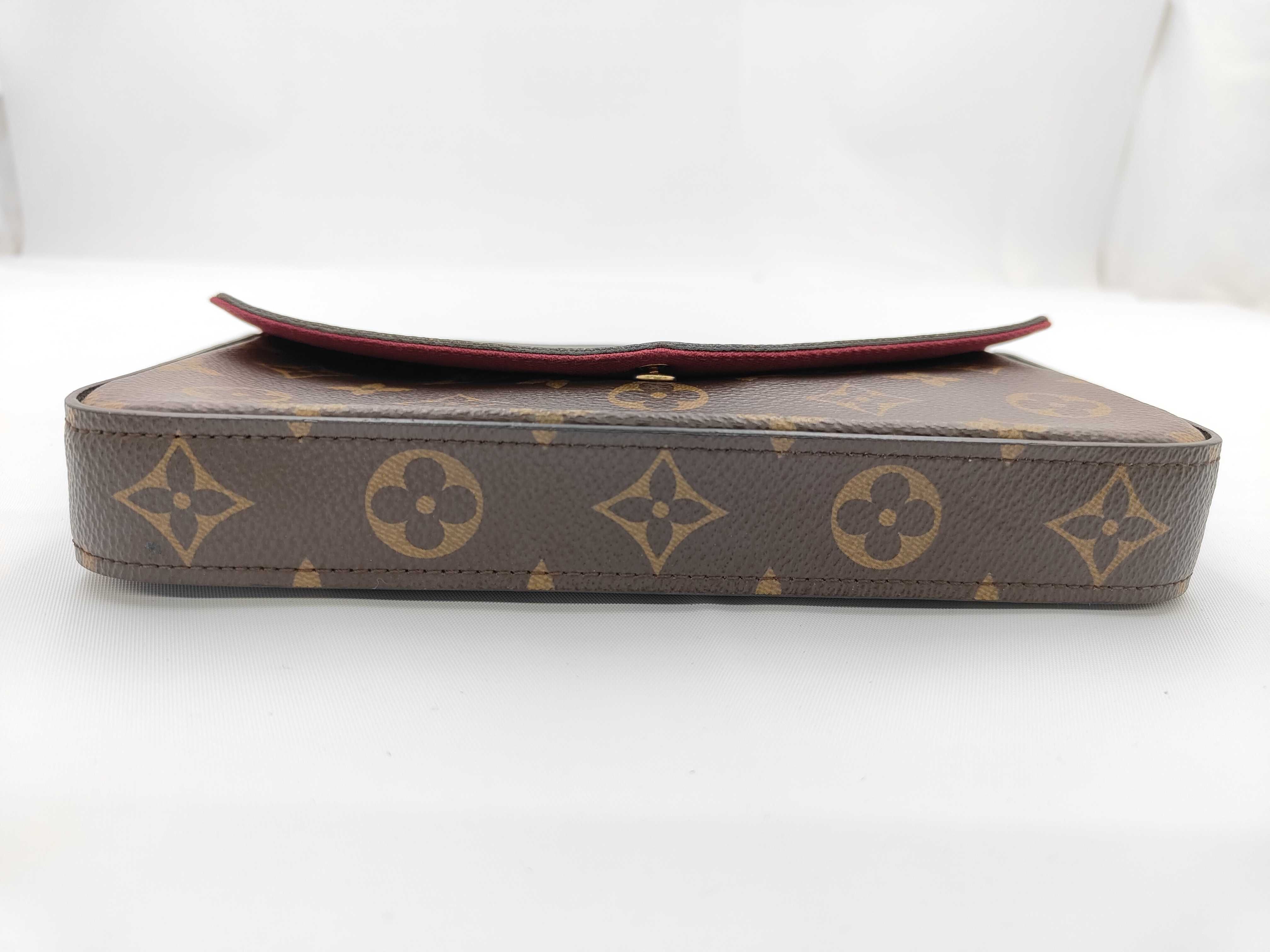 Monogram Pochette Felicie Chain Shoulder Bag — view 5
