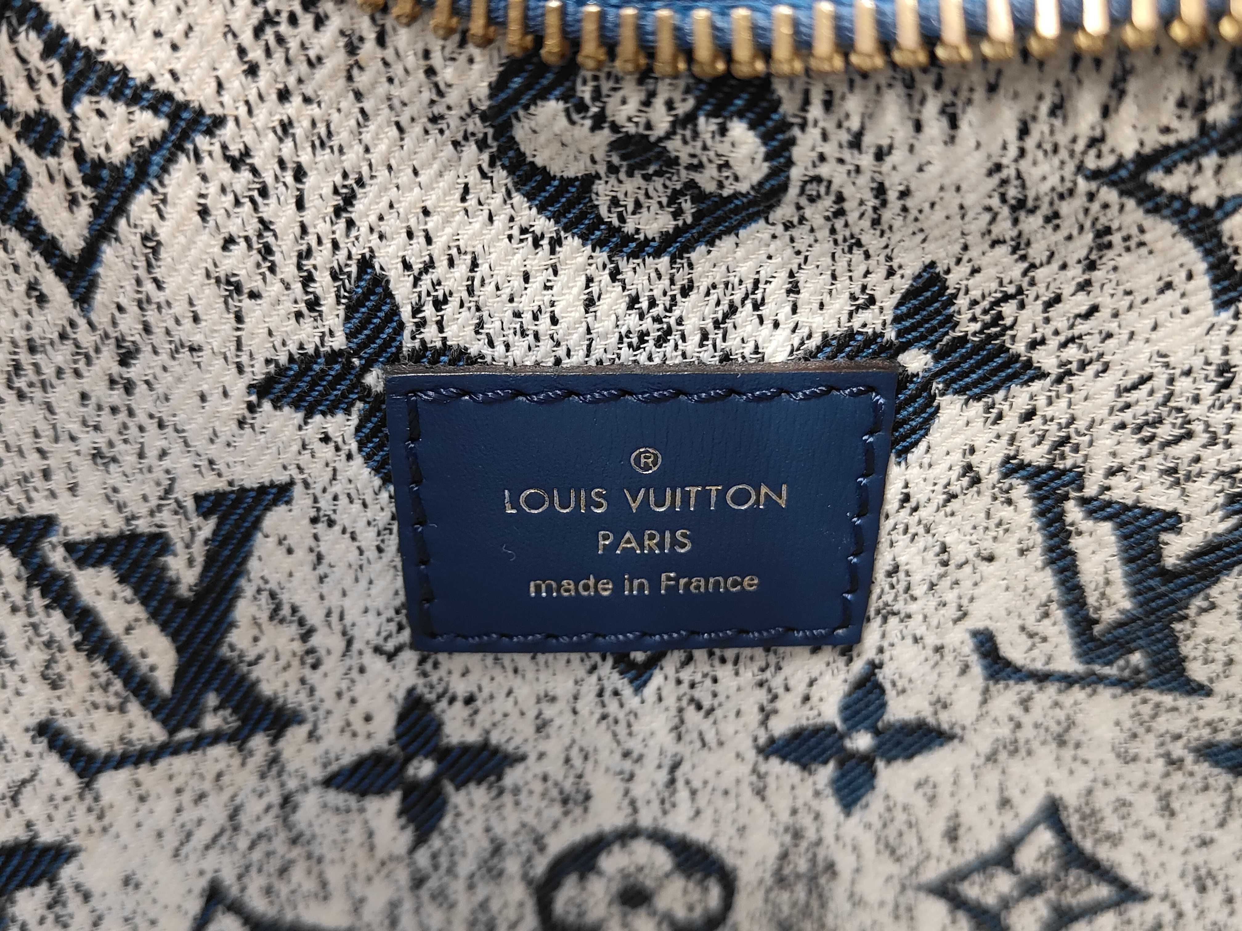 Monogram Jacquard Denim Loop Shoulder Bag — view 10