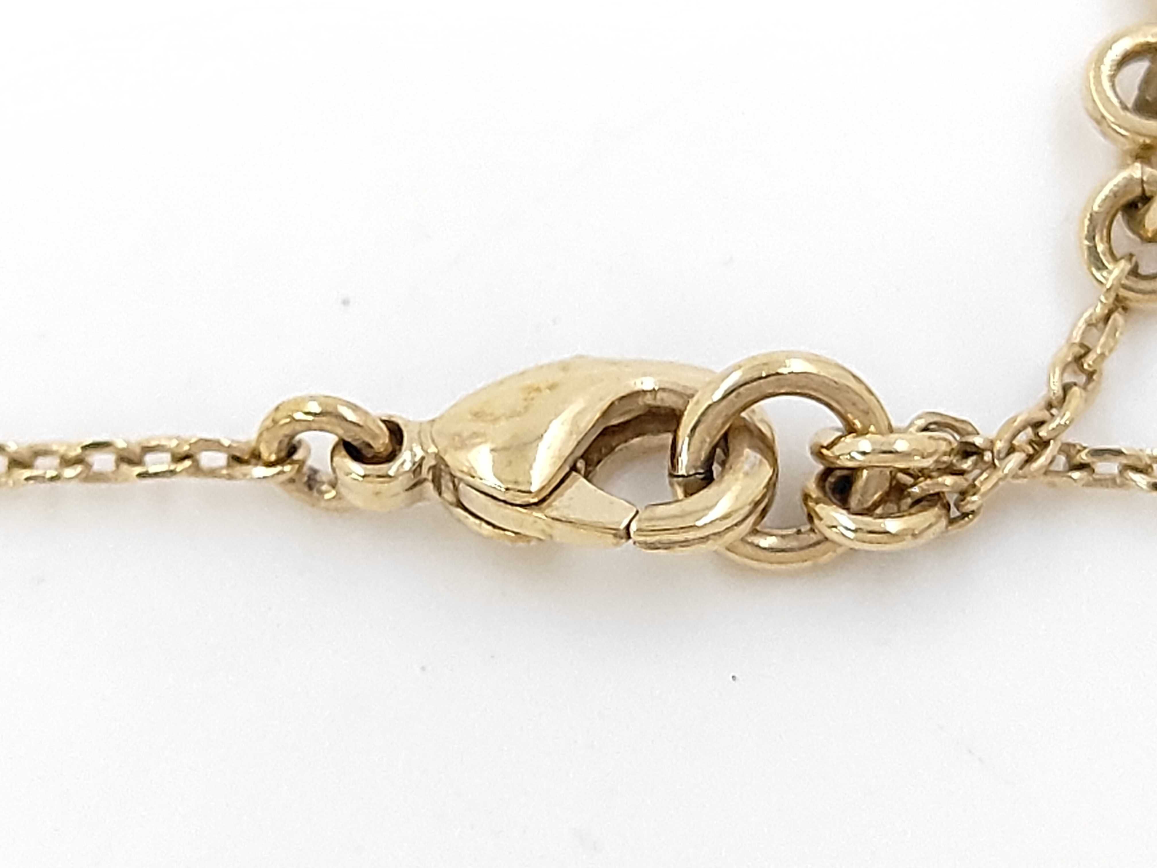 bracelet, gold plated, with box and bag. Bracelet/Bangle. — view 3