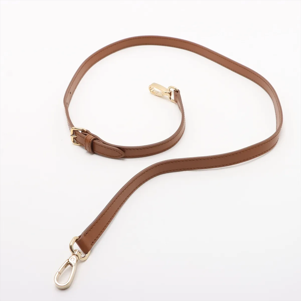 Arcadi Leather 2-Way Handbag Brown — view 7