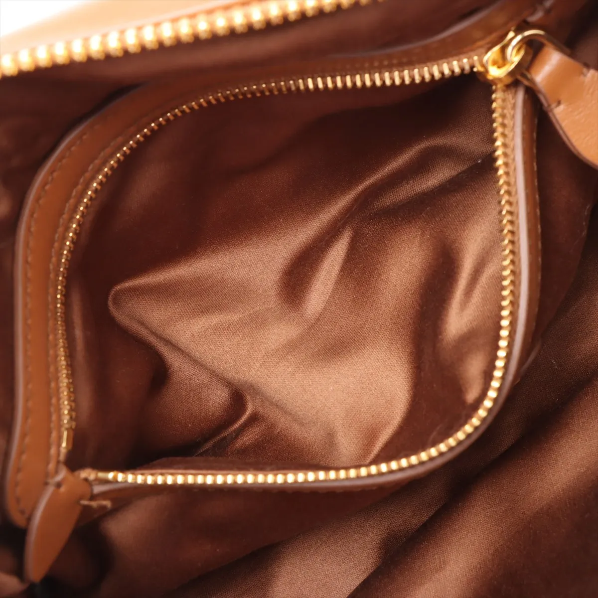 Arcadi Leather 2-Way Handbag Brown — view 9