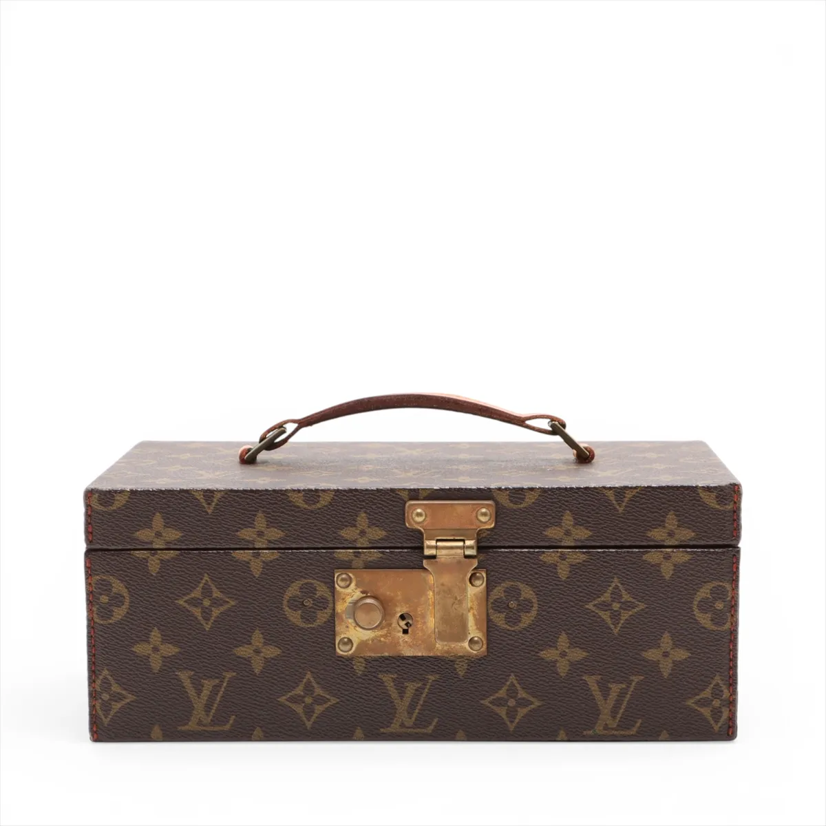 Monogram Boite à Tou M47236, serial number unknown, brown.