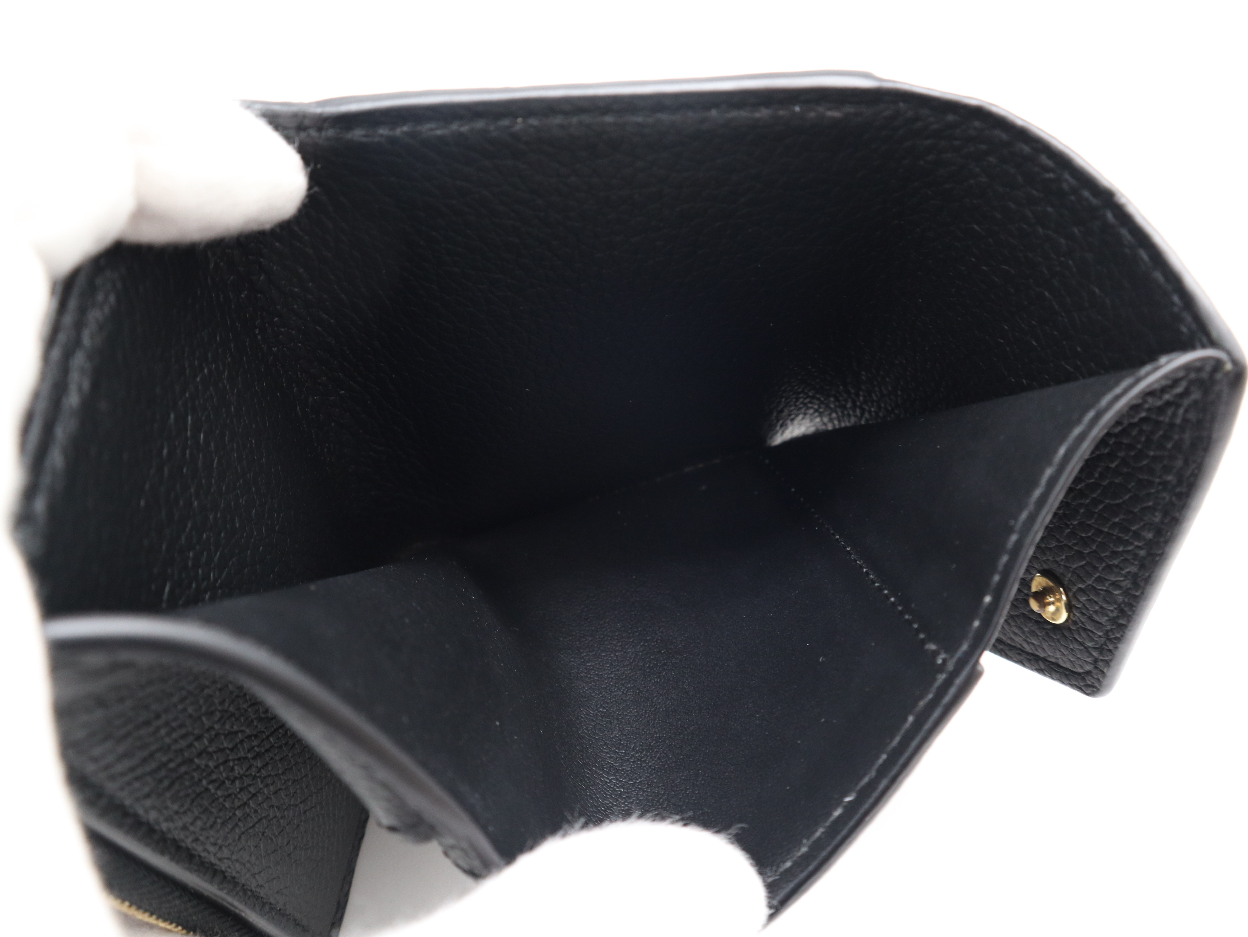 M62935 Monogram Empreinte Portefeuille Victorine Noir Wallet — view 9