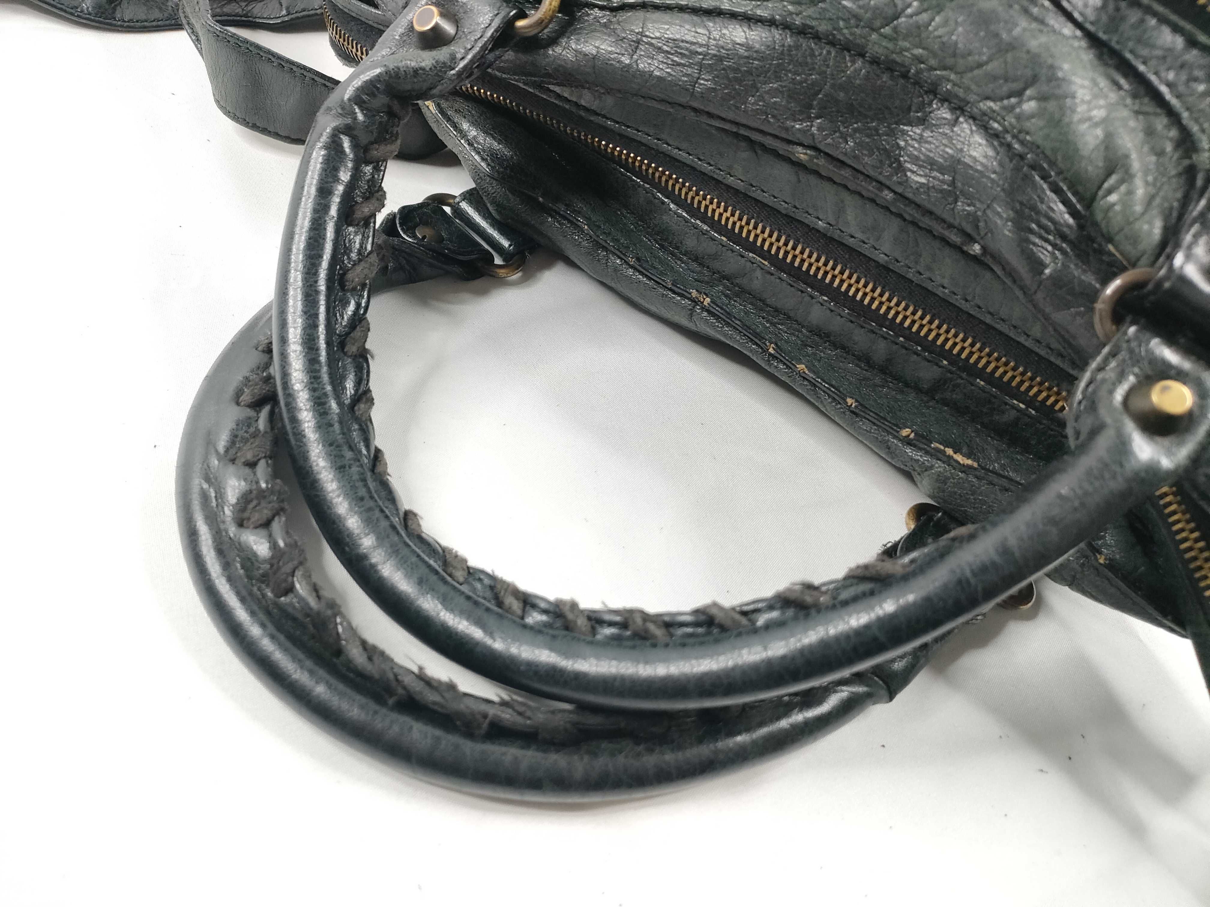The City Balenciaga City 2-way Mirror Handbag — view 6