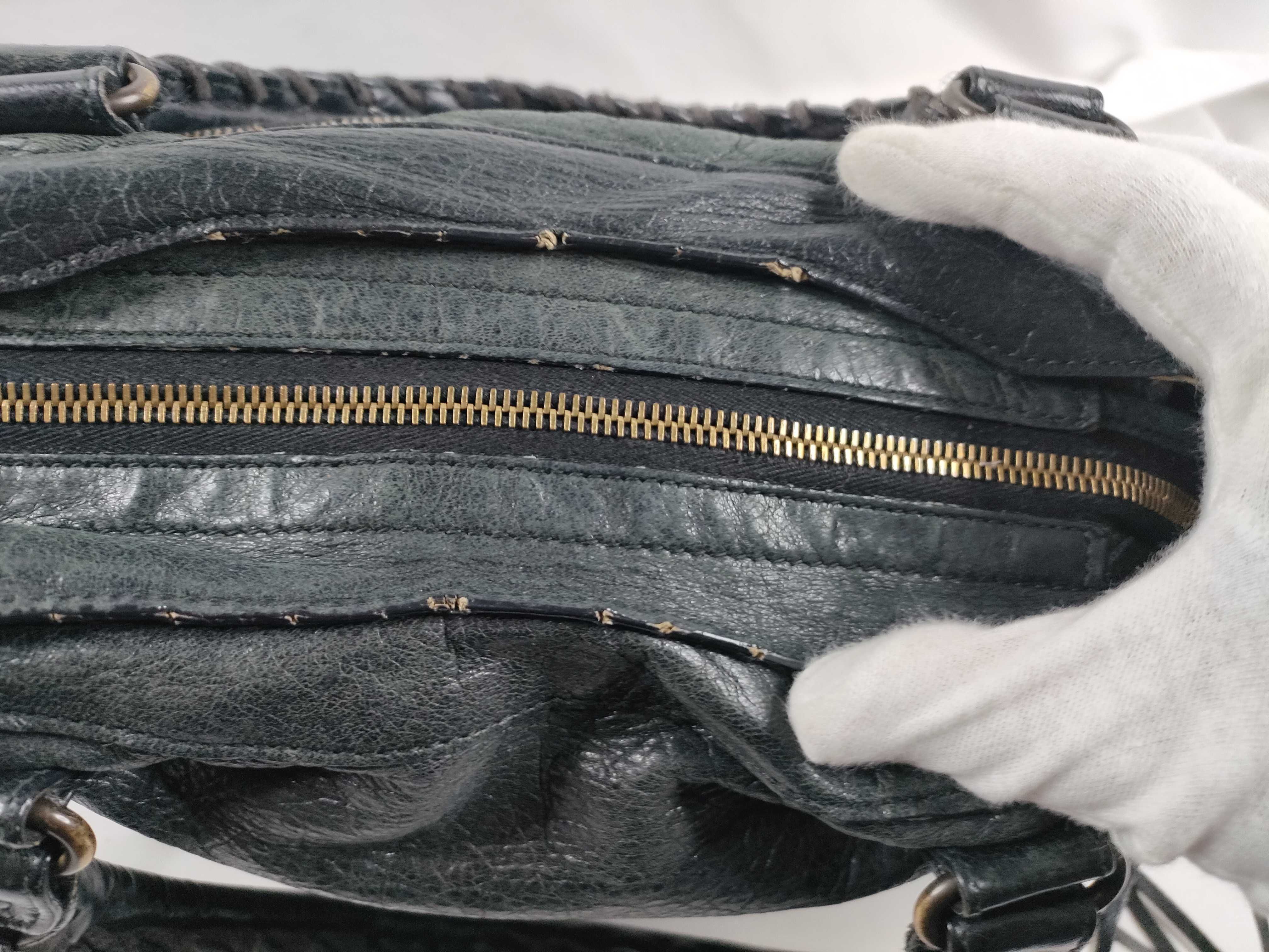 The City Balenciaga City 2-way Mirror Handbag — view 9