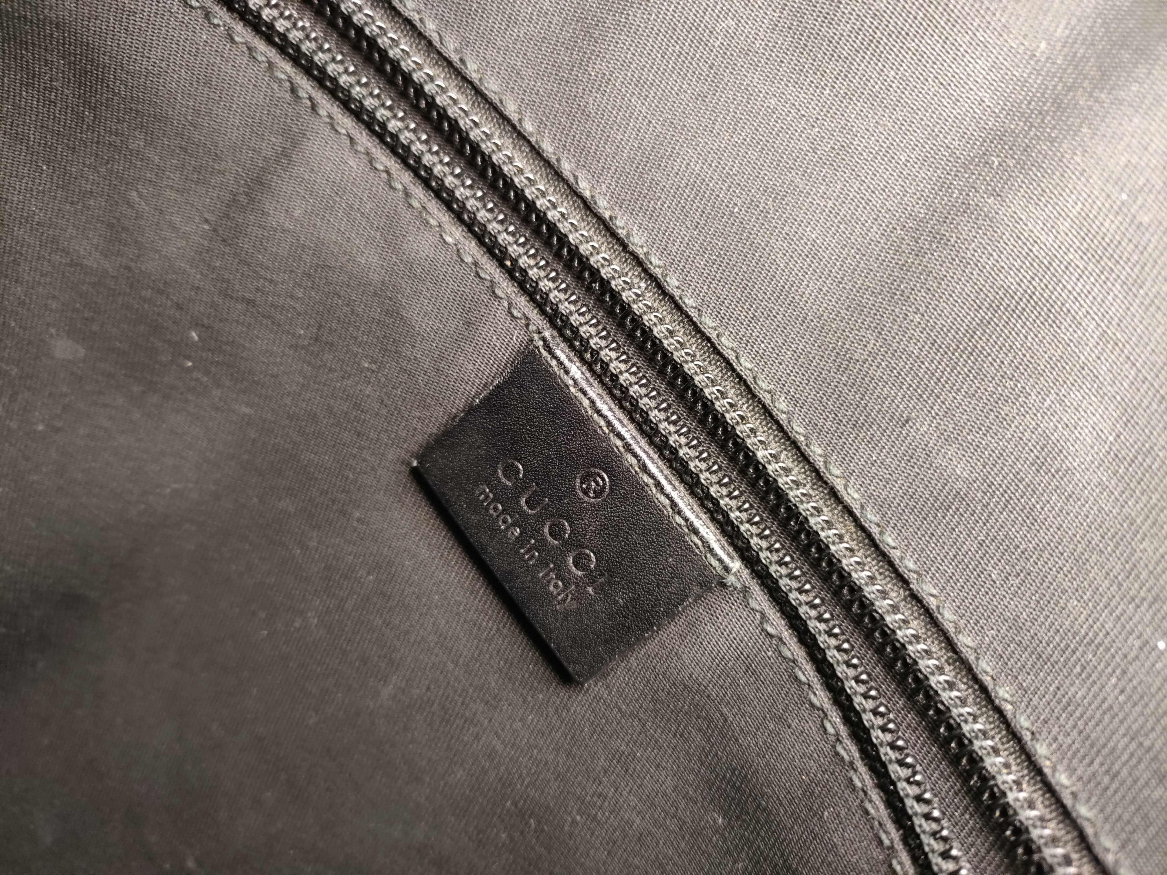 Diamante Leather Shoulder Bag, Black, Serial Number — view 11