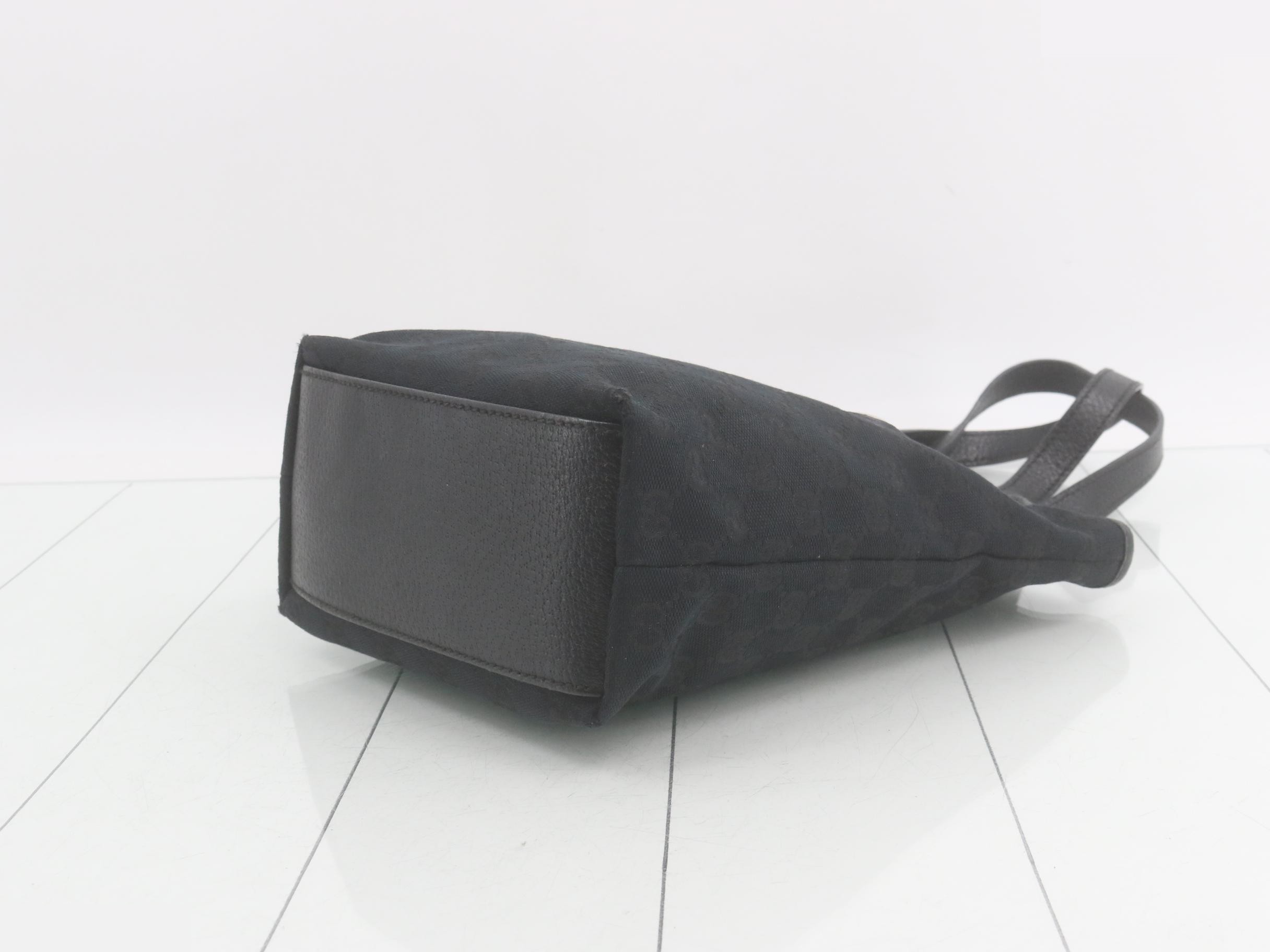 Canvas Mini Tote Bag, Noir (Black), 153361, 203998 — view 6