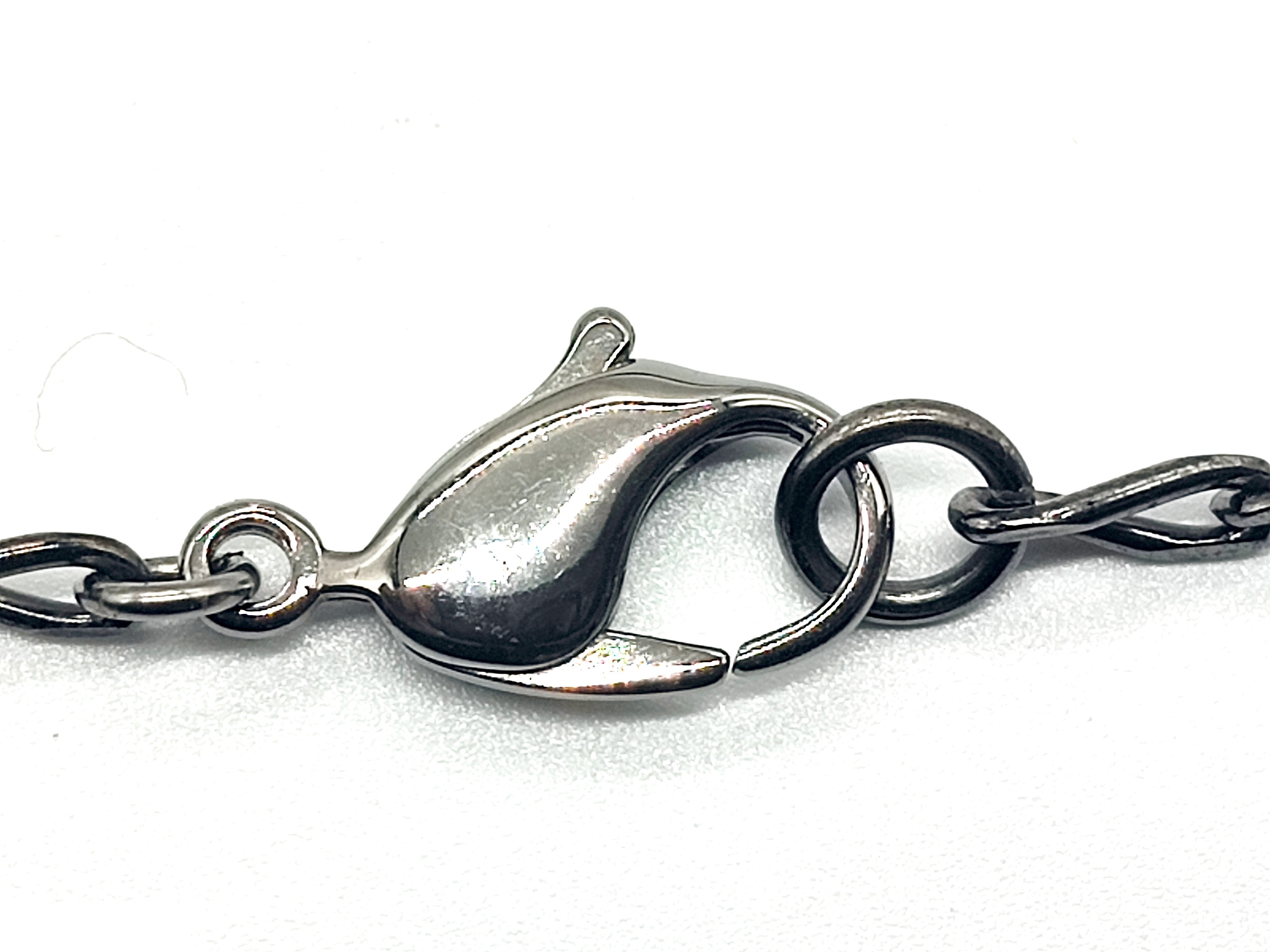 Coco Mark Rhinestone Necklace 06A, Chain approx. 62cm — view 11
