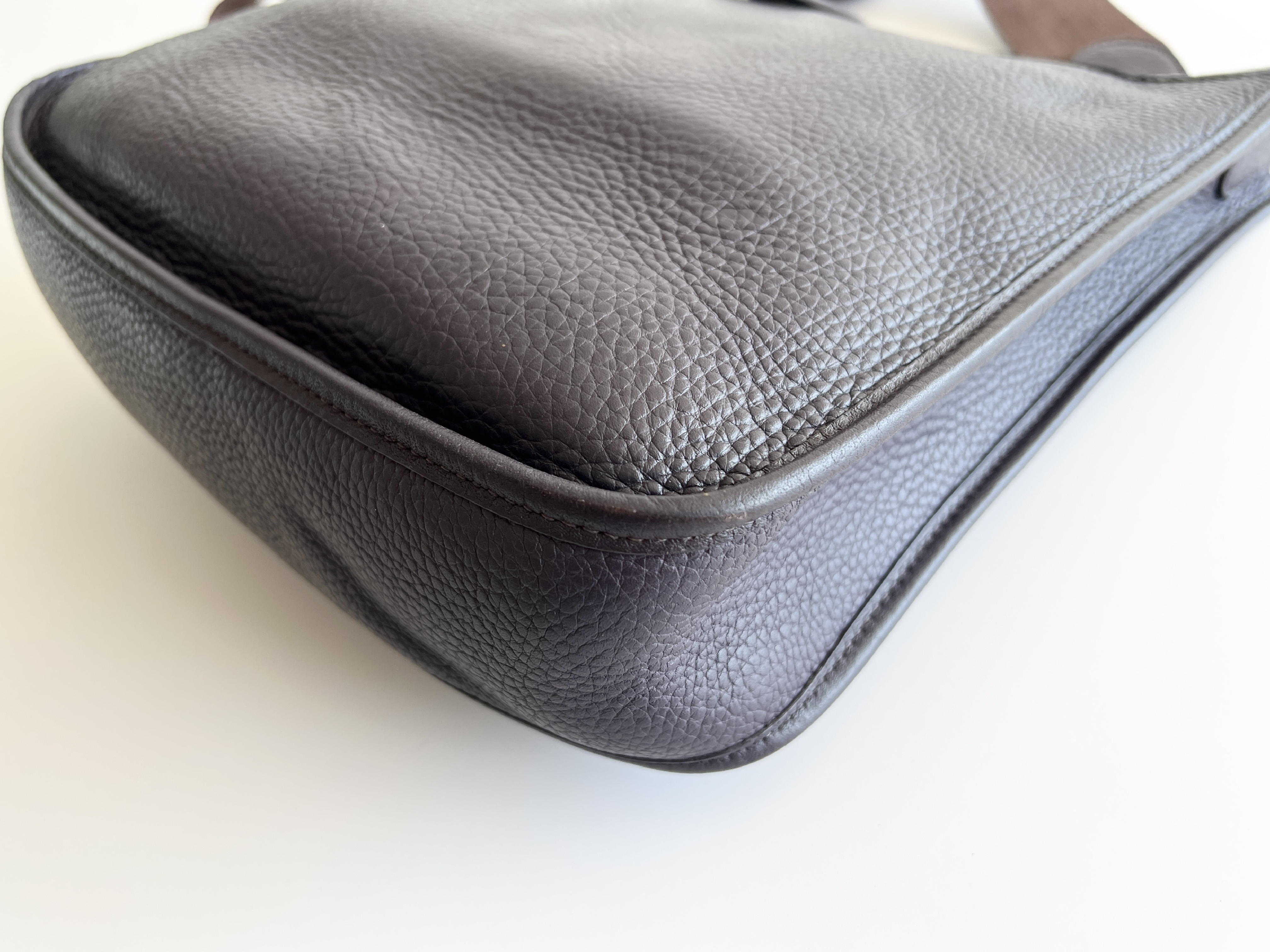 Evelyne 1 PM ( I stamp) Taurillon Clemence Leather Shoulder Bag, One-Shoulder Bag, Shoulder Bag — view 12