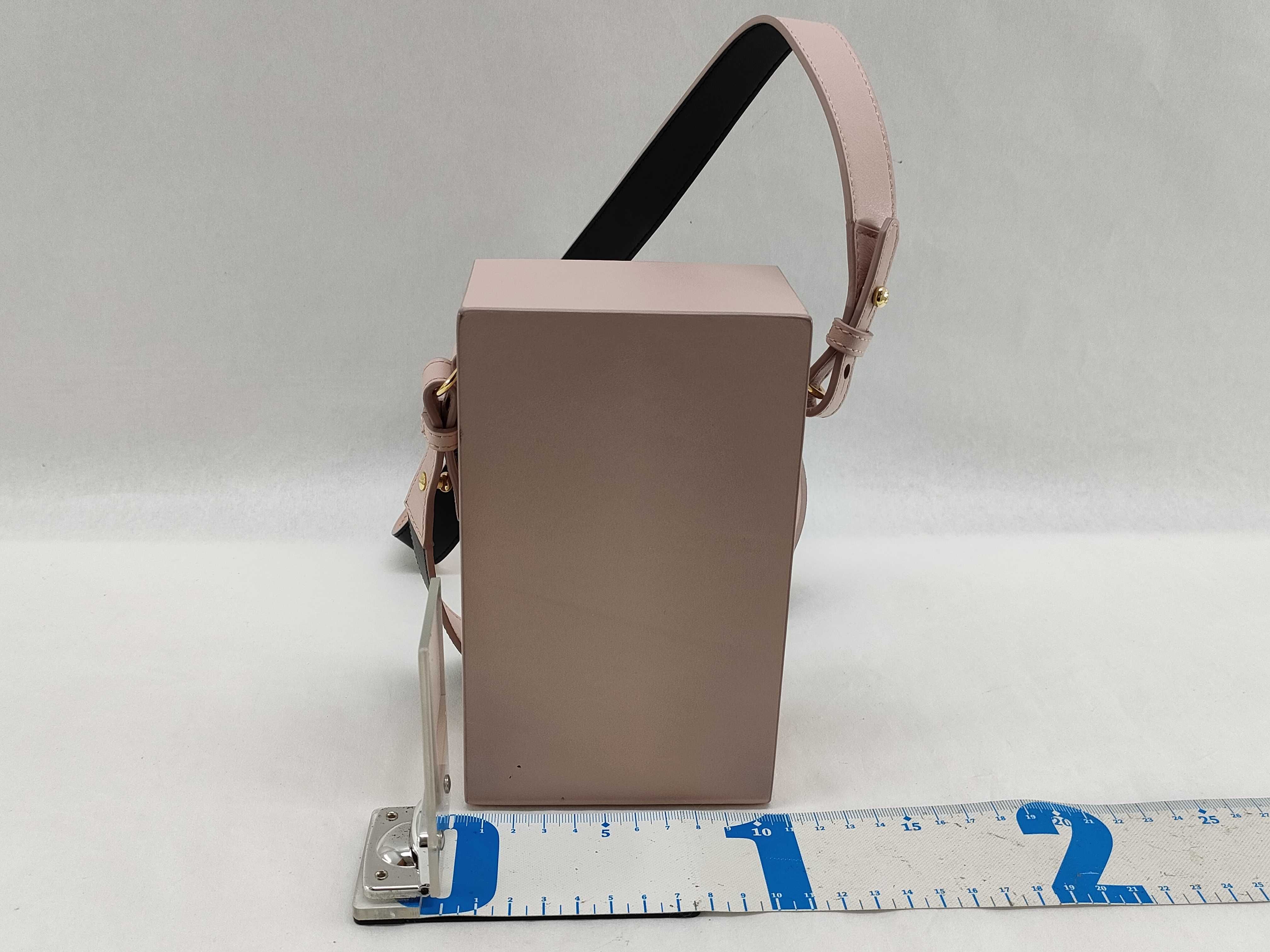 Box Shoulder Bag, Pink — view 2