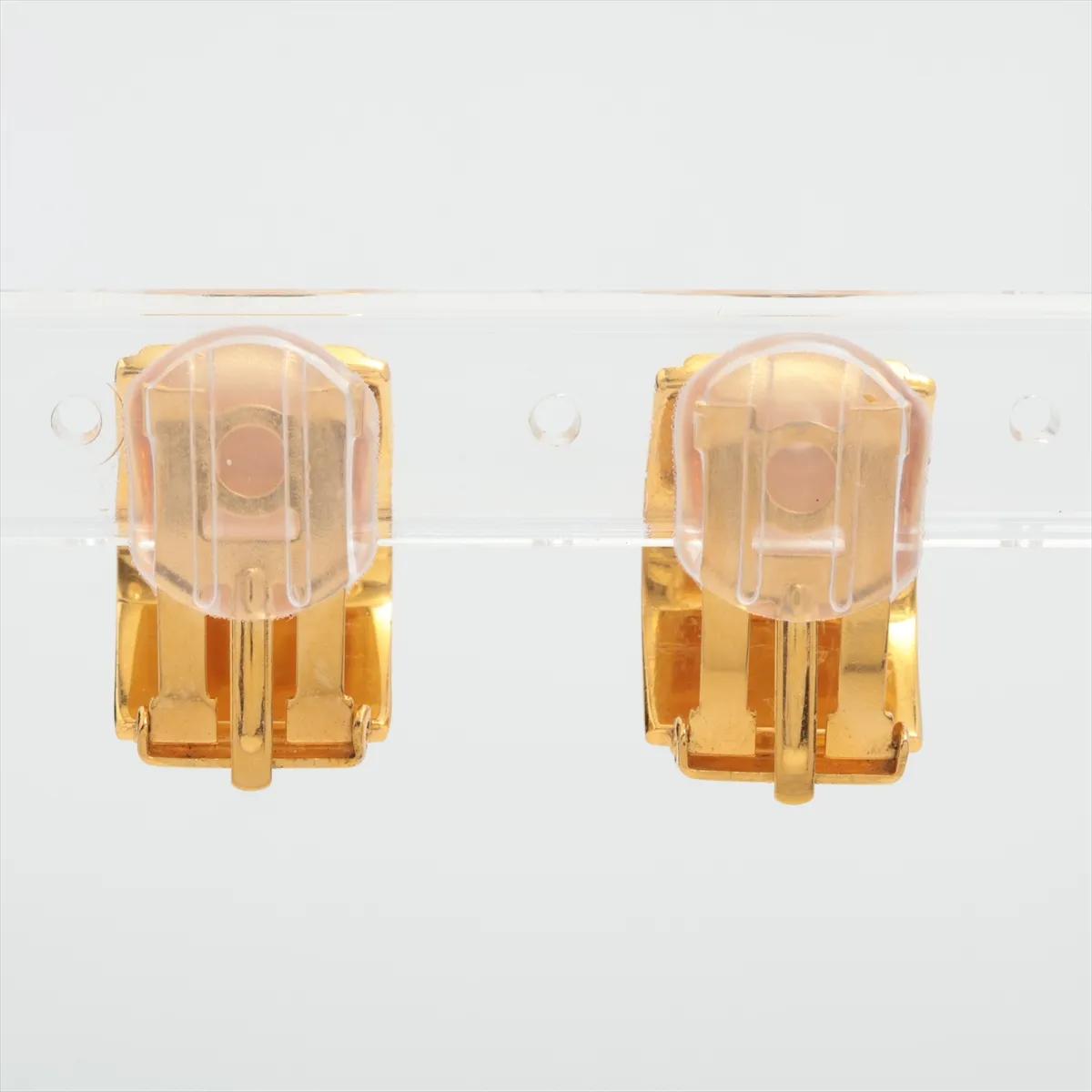 enamel earrings (for both ears) GP Gold — view 3