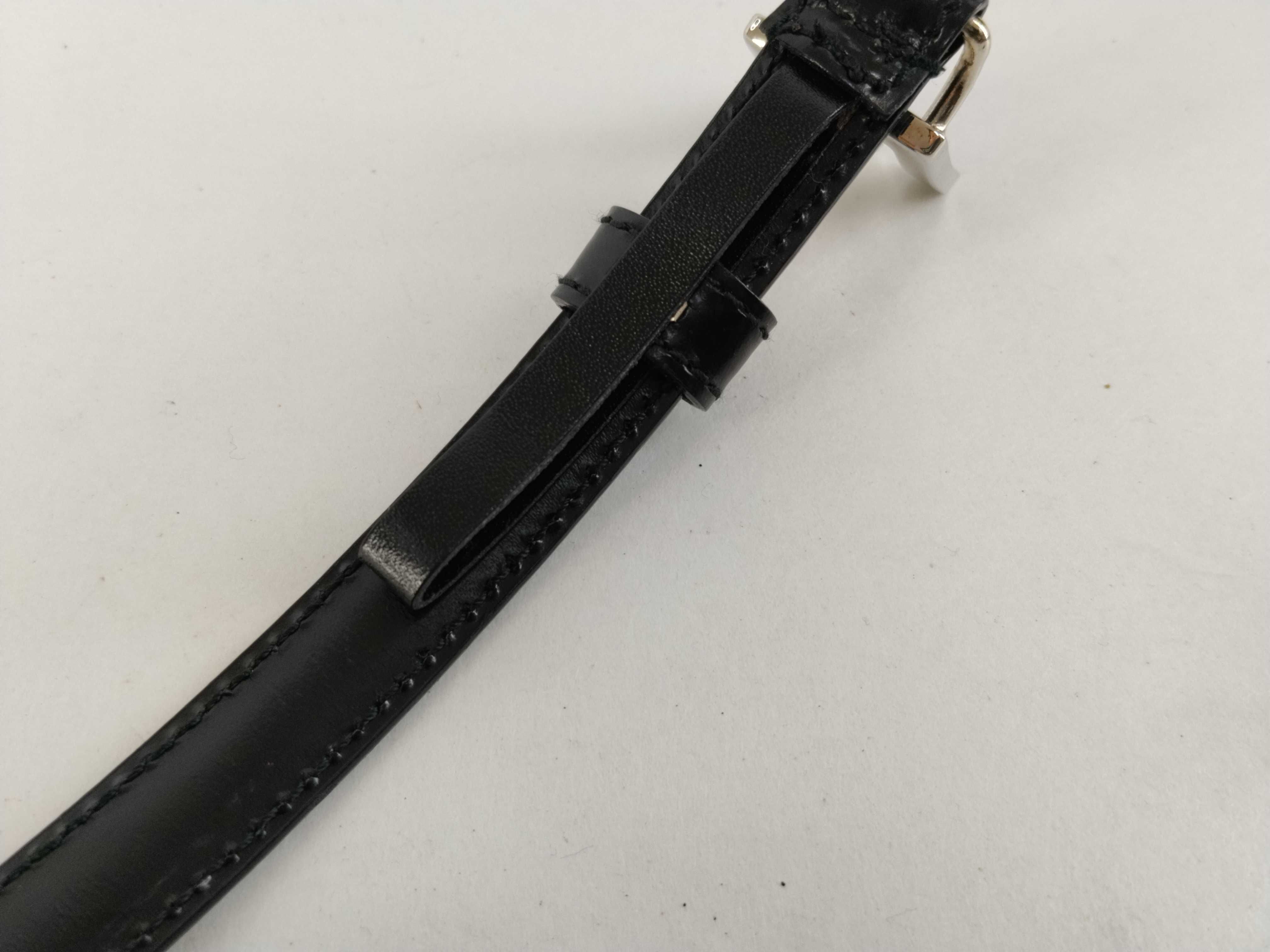 belt with silver buckle — view 8