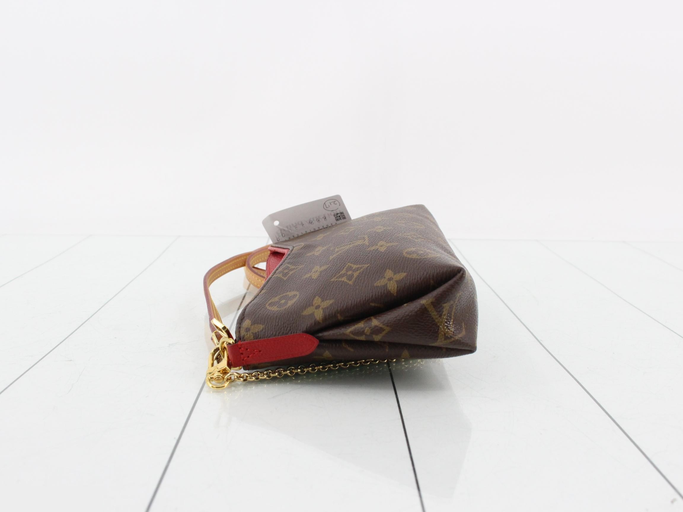 Monogram Pallas Clutch Cerise 2-Way Shoulder Bag — view 4