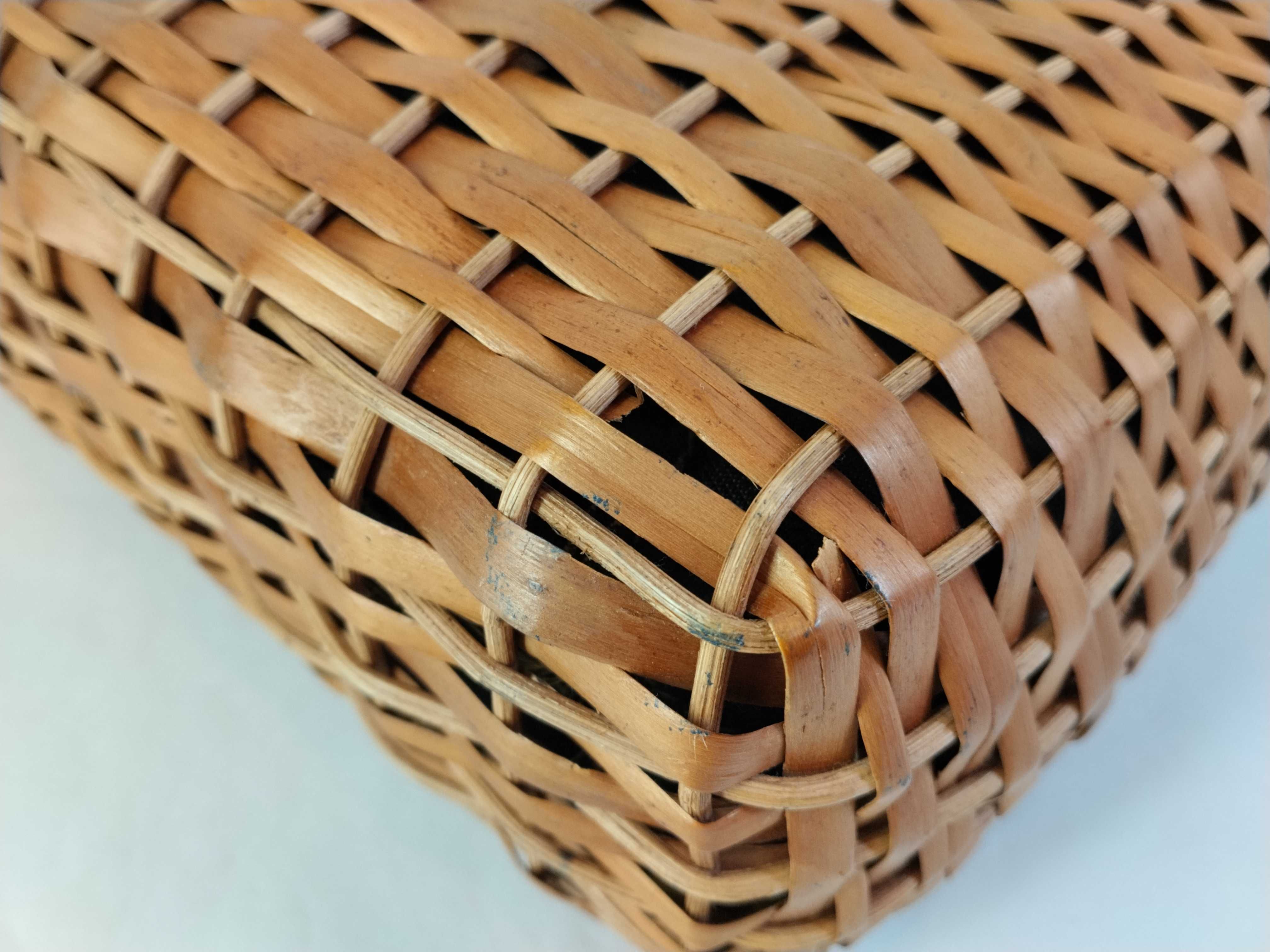 Zucca pattern basket bag, raffia bag. — view 6