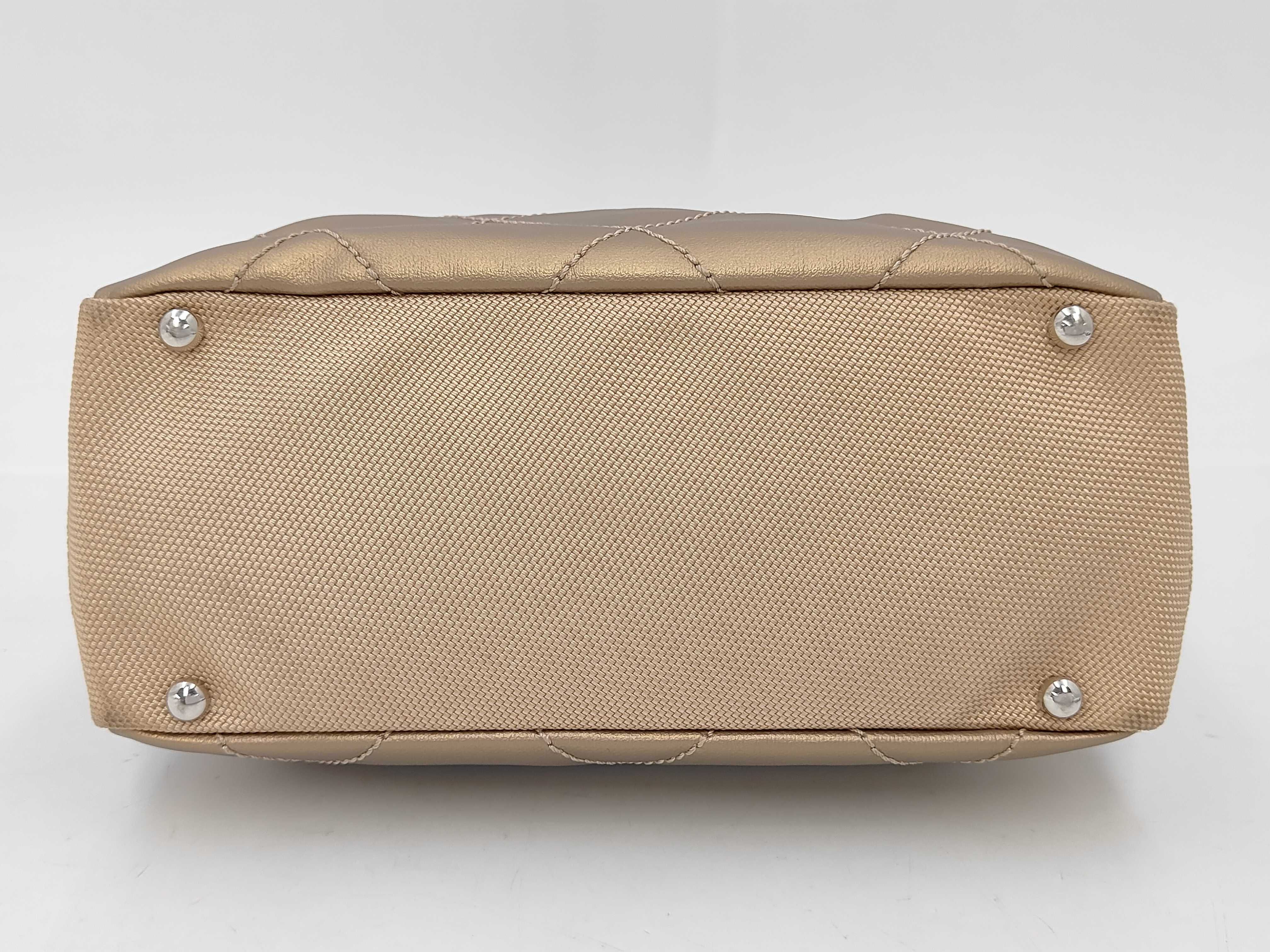 A34208 Paris Biarritz Tote PM, serial number 11, silver hardware tote bag — view 6