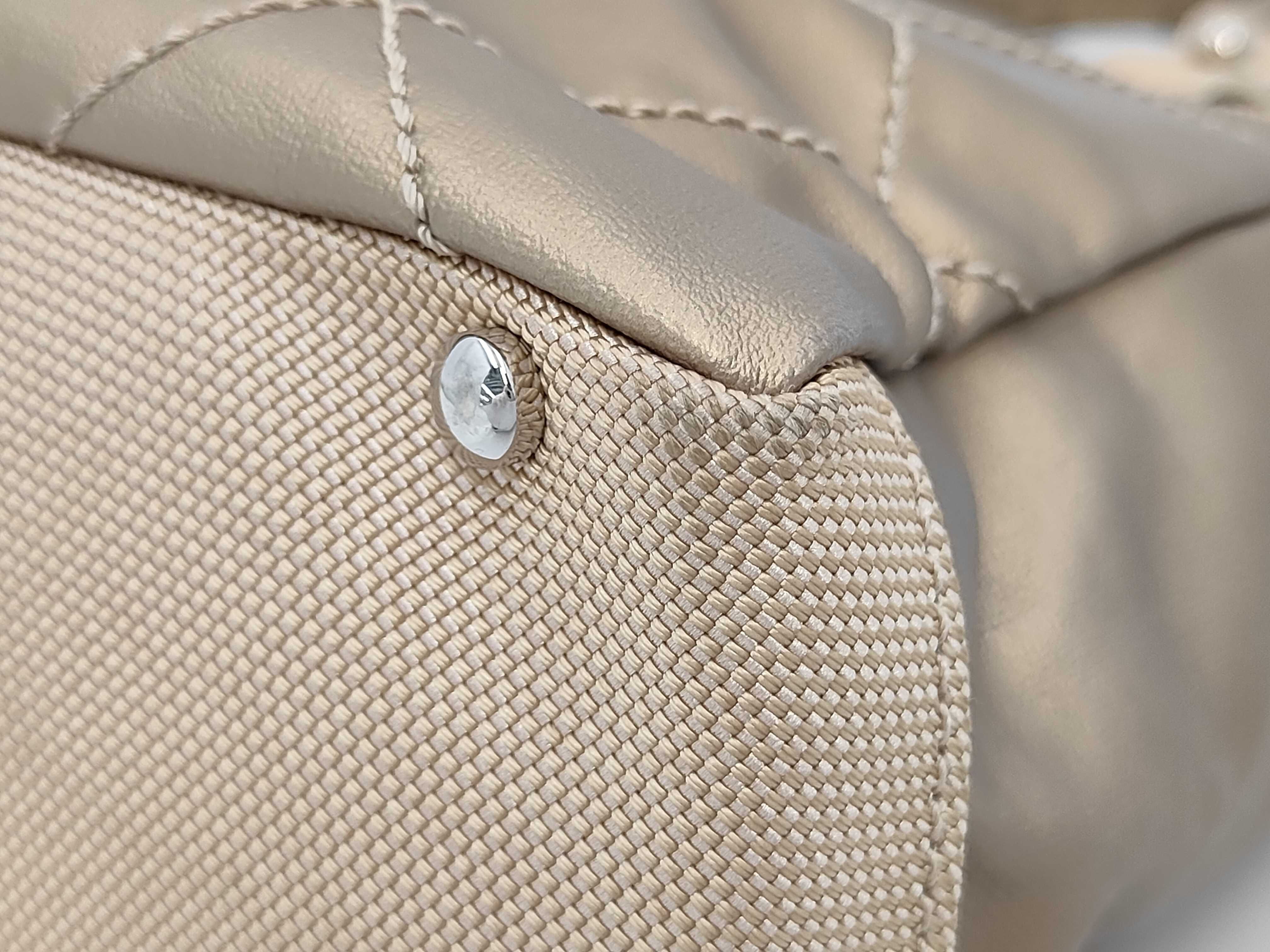 A34208 Paris Biarritz Tote PM, serial number 11, silver hardware tote bag — view 7