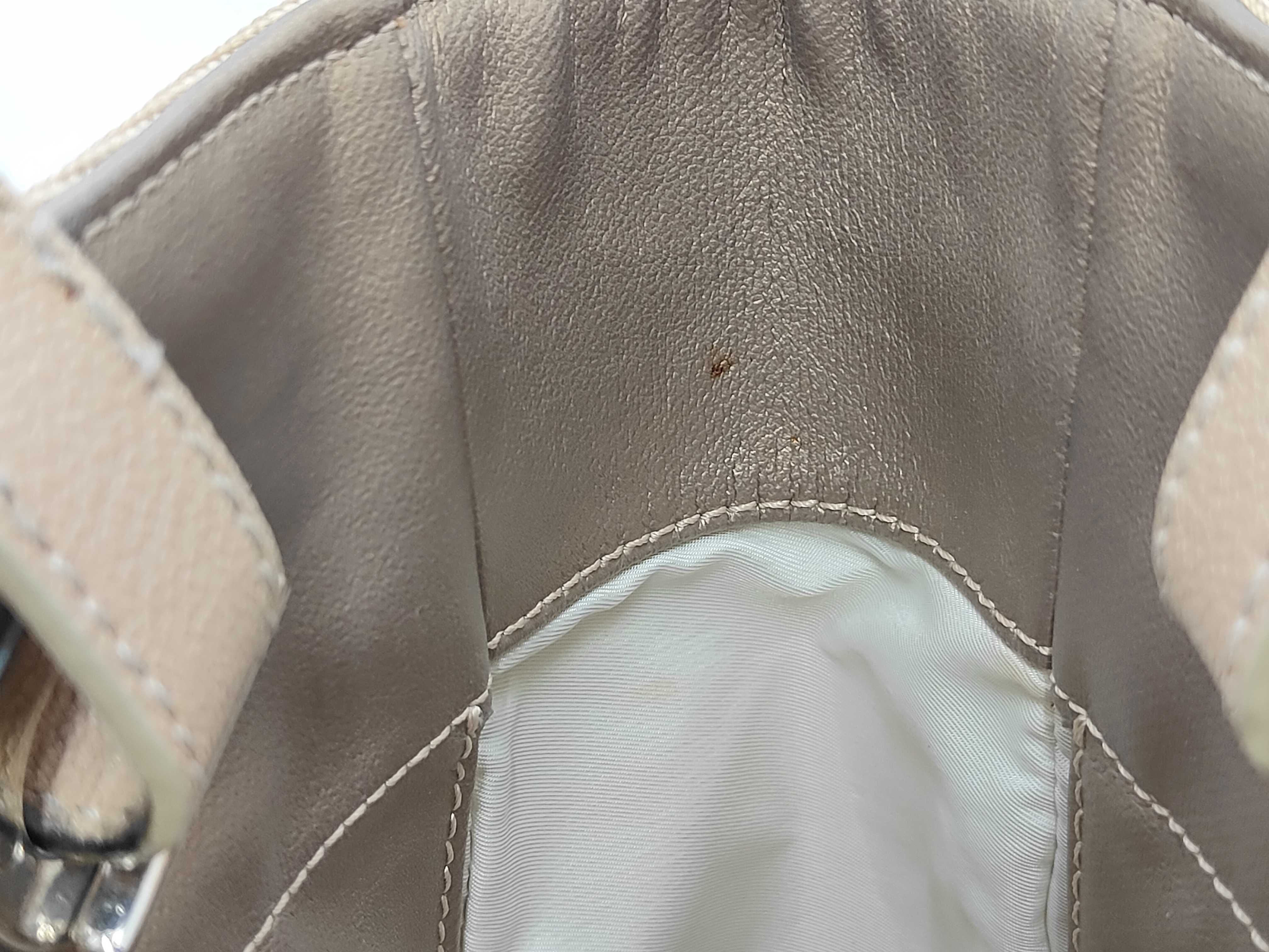 A34208 Paris Biarritz Tote PM, serial number 11, silver hardware tote bag — view 8