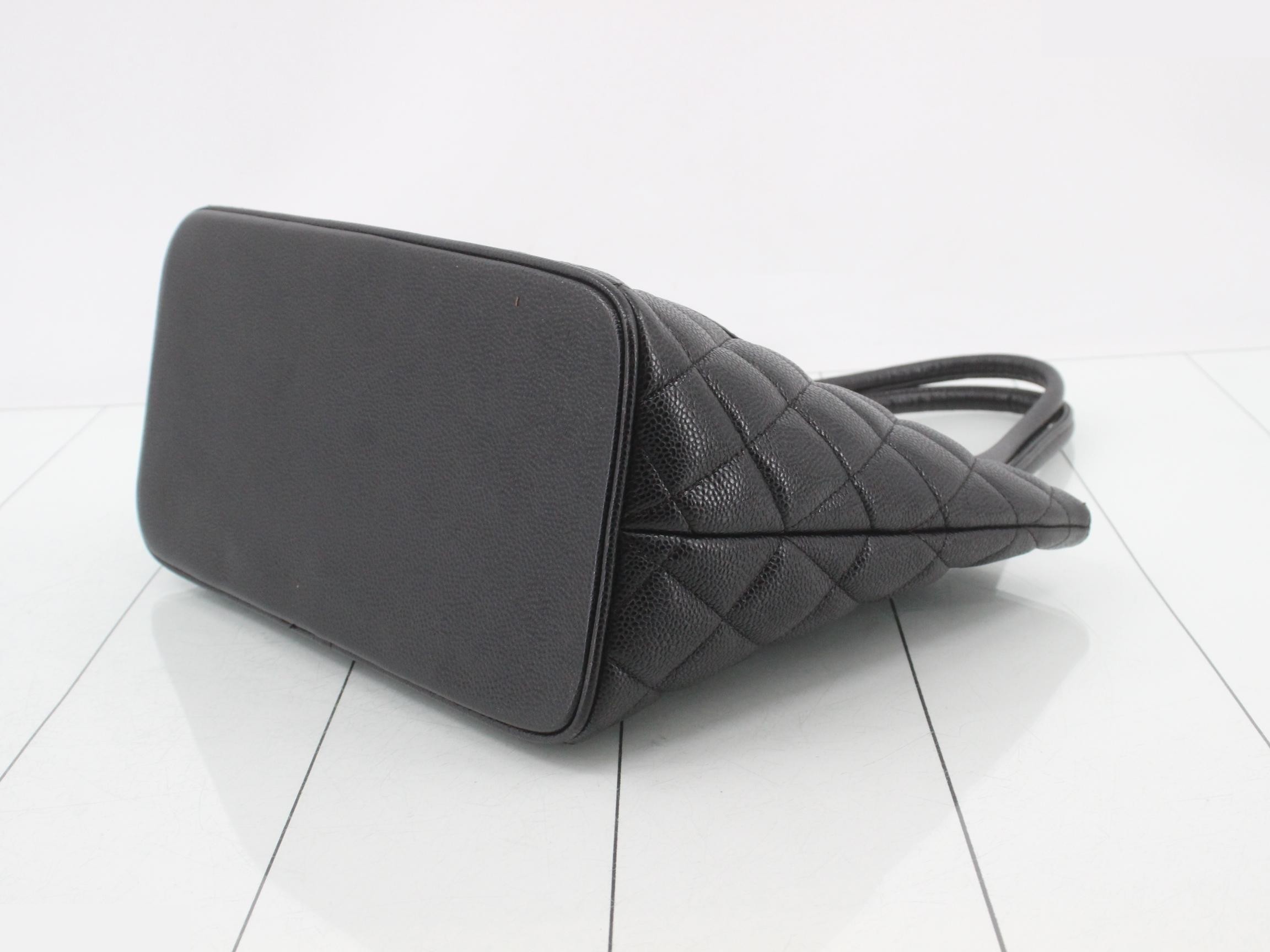 Reissue Tote Bag, Caviar Leather — view 6