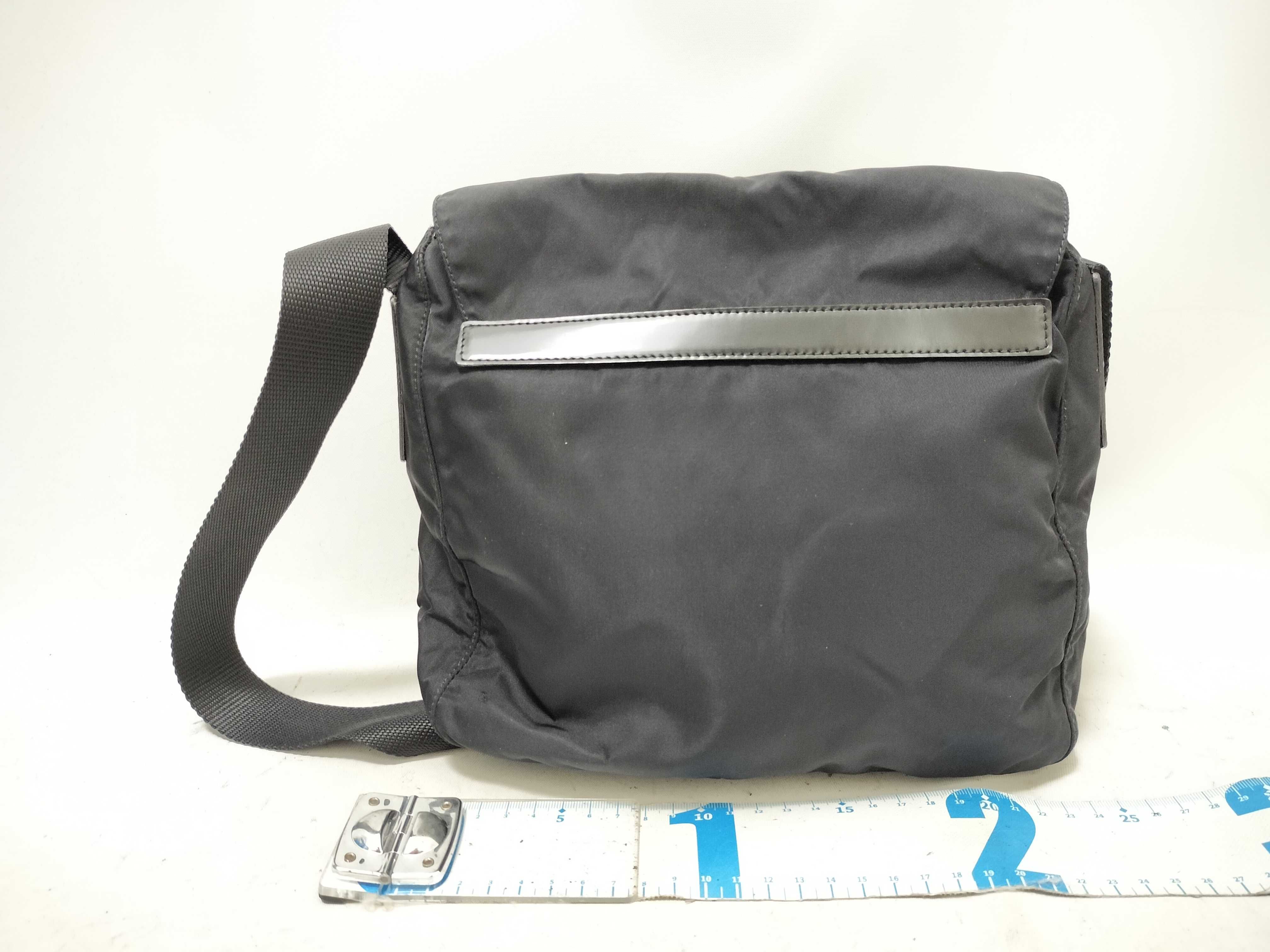 Shoulder Bag Nylon Black Shoulder Bag — view 2