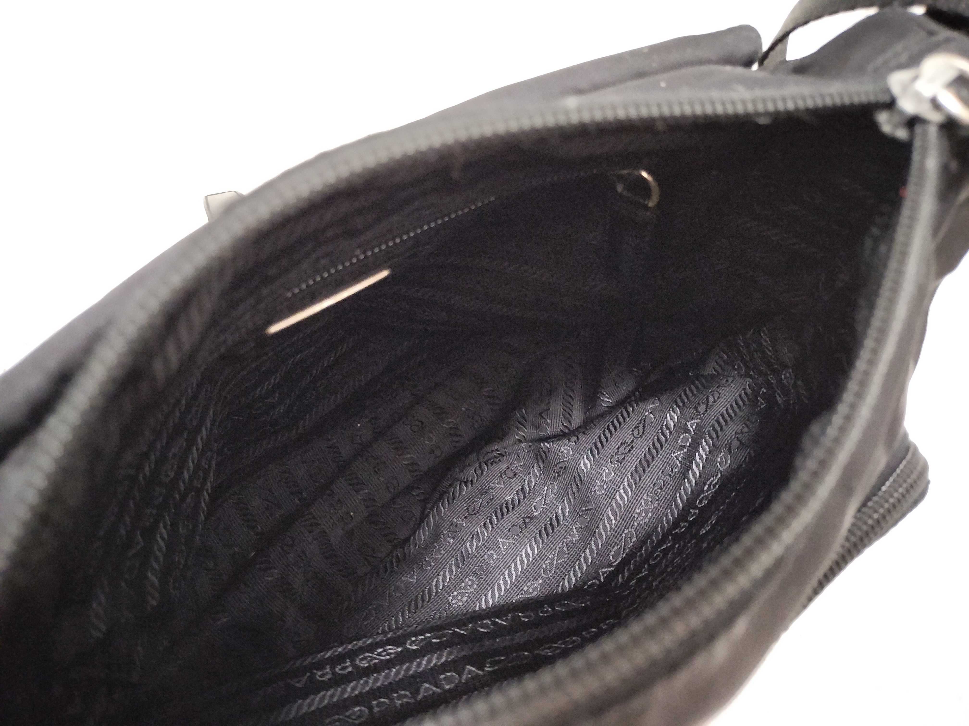 Shoulder Bag Nylon Black Shoulder Bag — view 11
